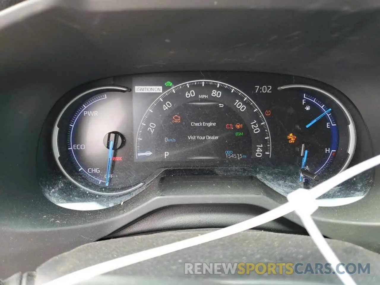 9 fotografías del automóvil dañado JTMEWRFV8KJ015824 TOYOTA RAV4 2019