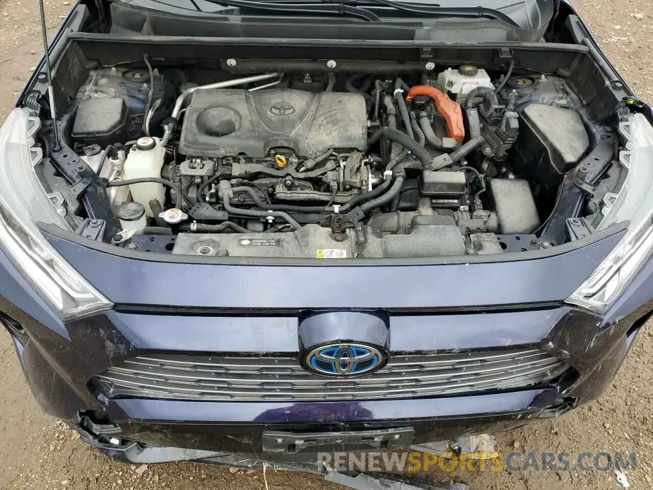 11 fotografías del automóvil dañado JTMEWRFV9KJ004900 TOYOTA RAV4 2019