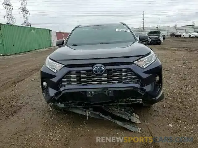 13 fotografías del automóvil dañado JTMEWRFV9KJ004900 TOYOTA RAV4 2019