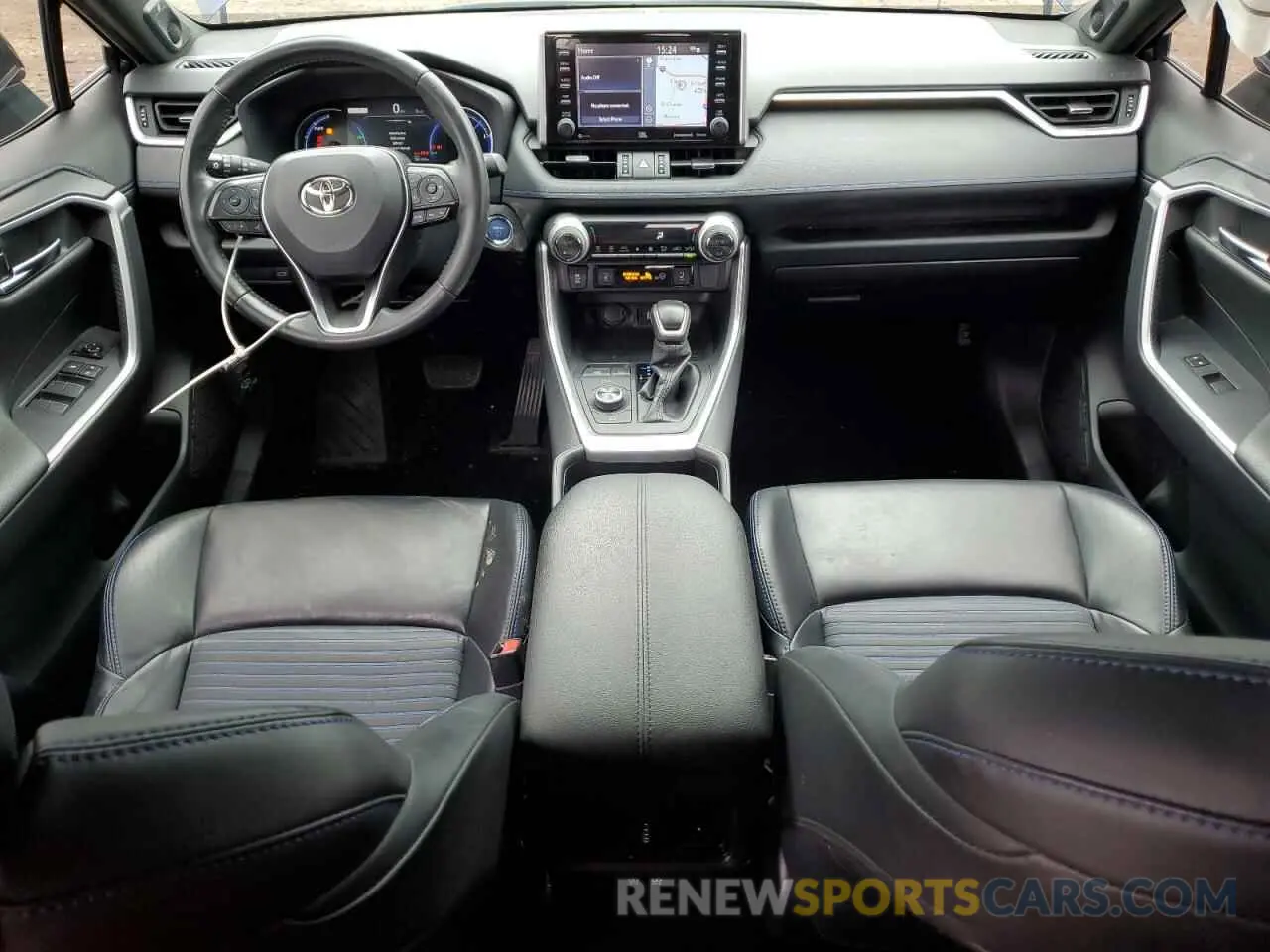 8 fotografías del automóvil dañado JTMEWRFV9KJ004900 TOYOTA RAV4 2019
