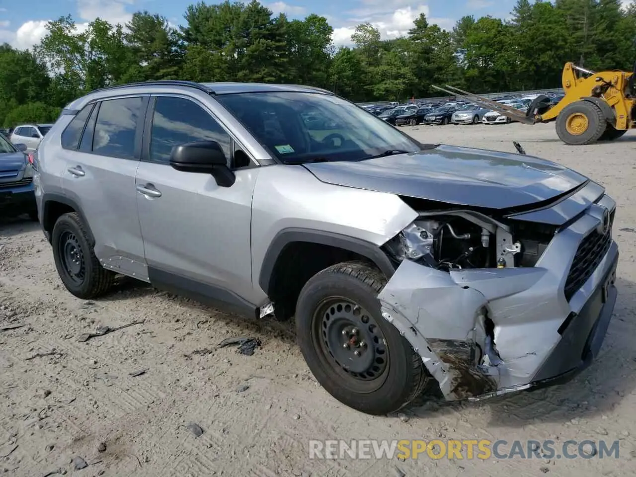 4 fotografías del automóvil dañado JTMF1RFV0KD031839 TOYOTA RAV4 2019