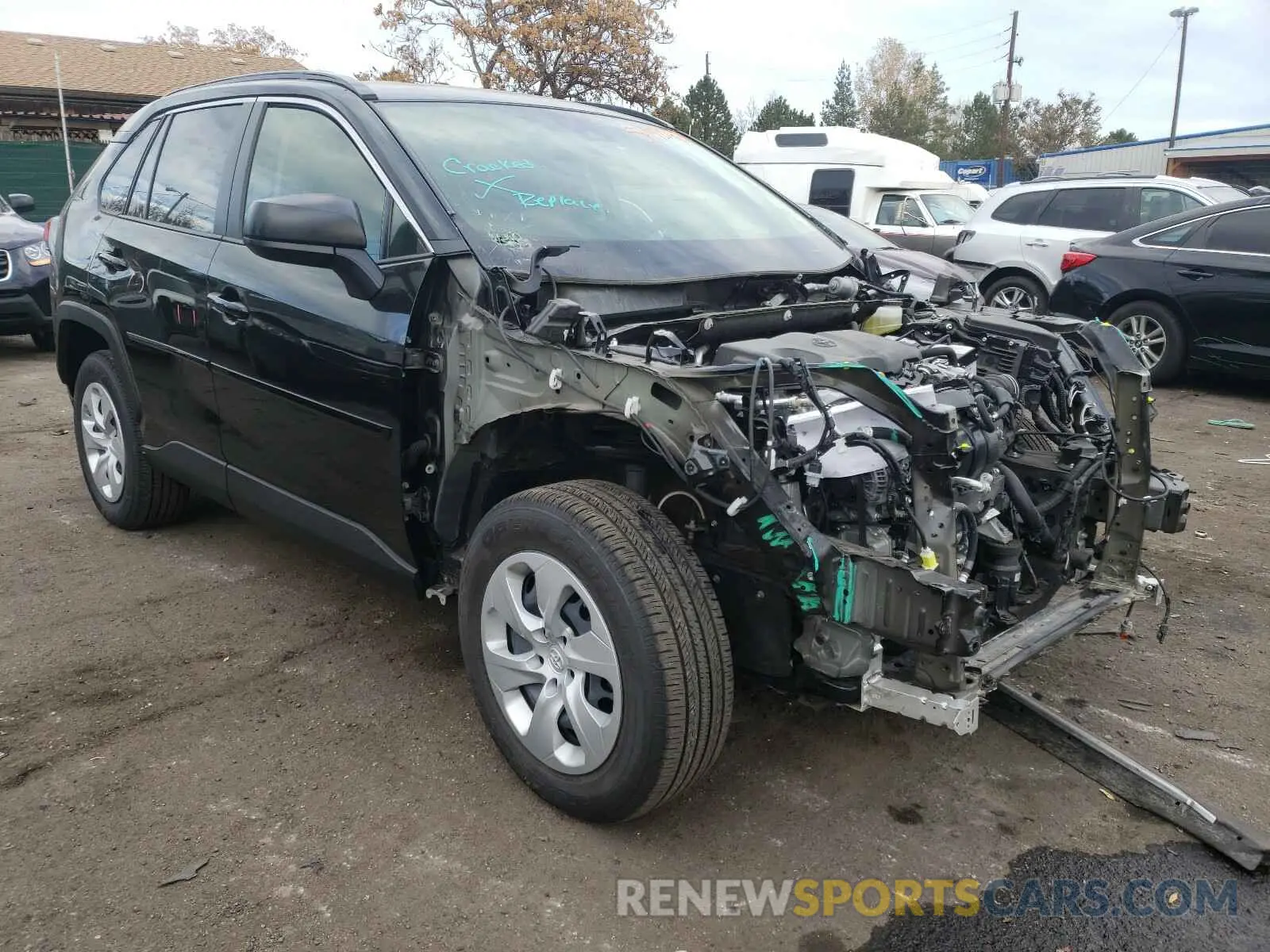 1 fotografías del automóvil dañado JTMF1RFV0KD034305 TOYOTA RAV4 2019