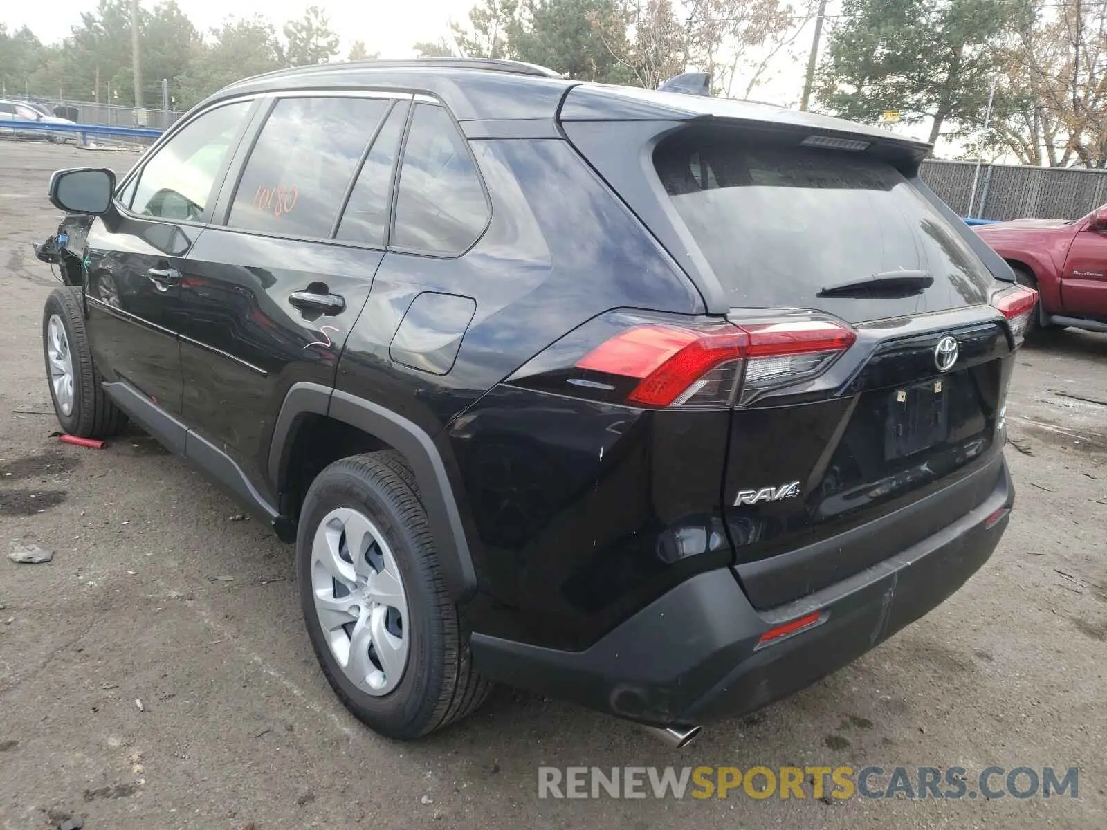 3 fotografías del automóvil dañado JTMF1RFV0KD034305 TOYOTA RAV4 2019