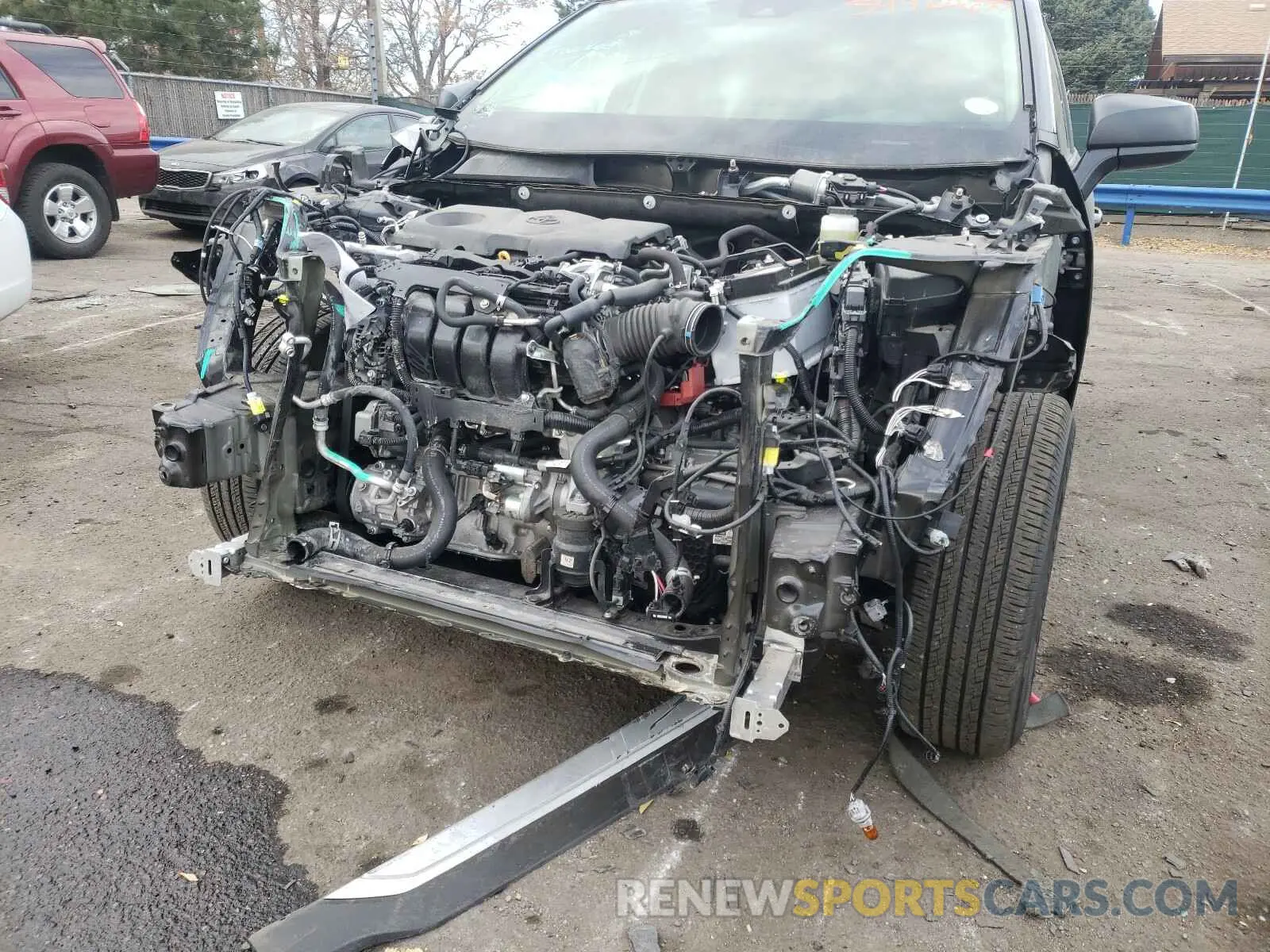 9 fotografías del automóvil dañado JTMF1RFV0KD034305 TOYOTA RAV4 2019
