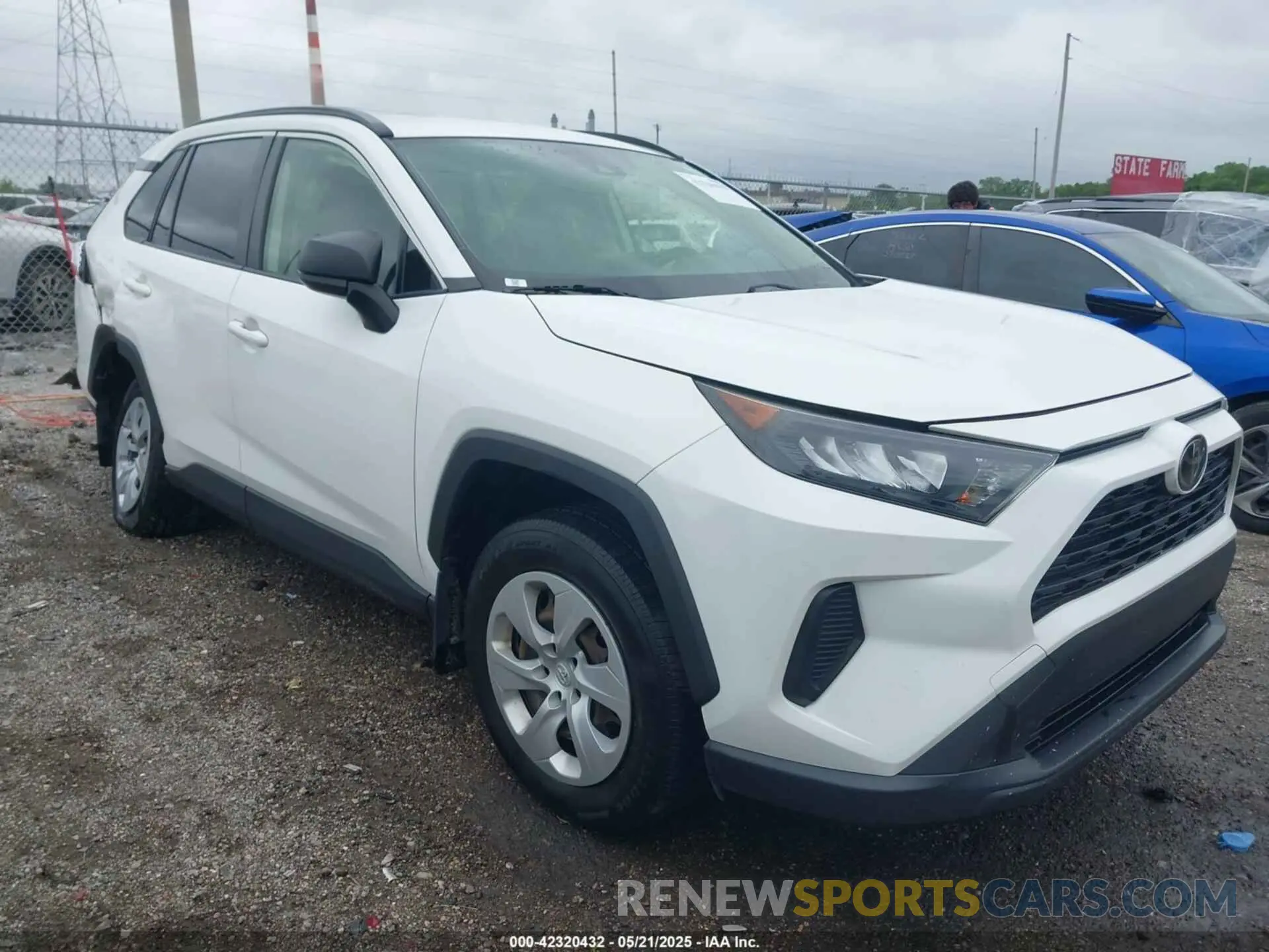 1 fotografías del automóvil dañado JTMF1RFV0KD517535 TOYOTA RAV4 2019