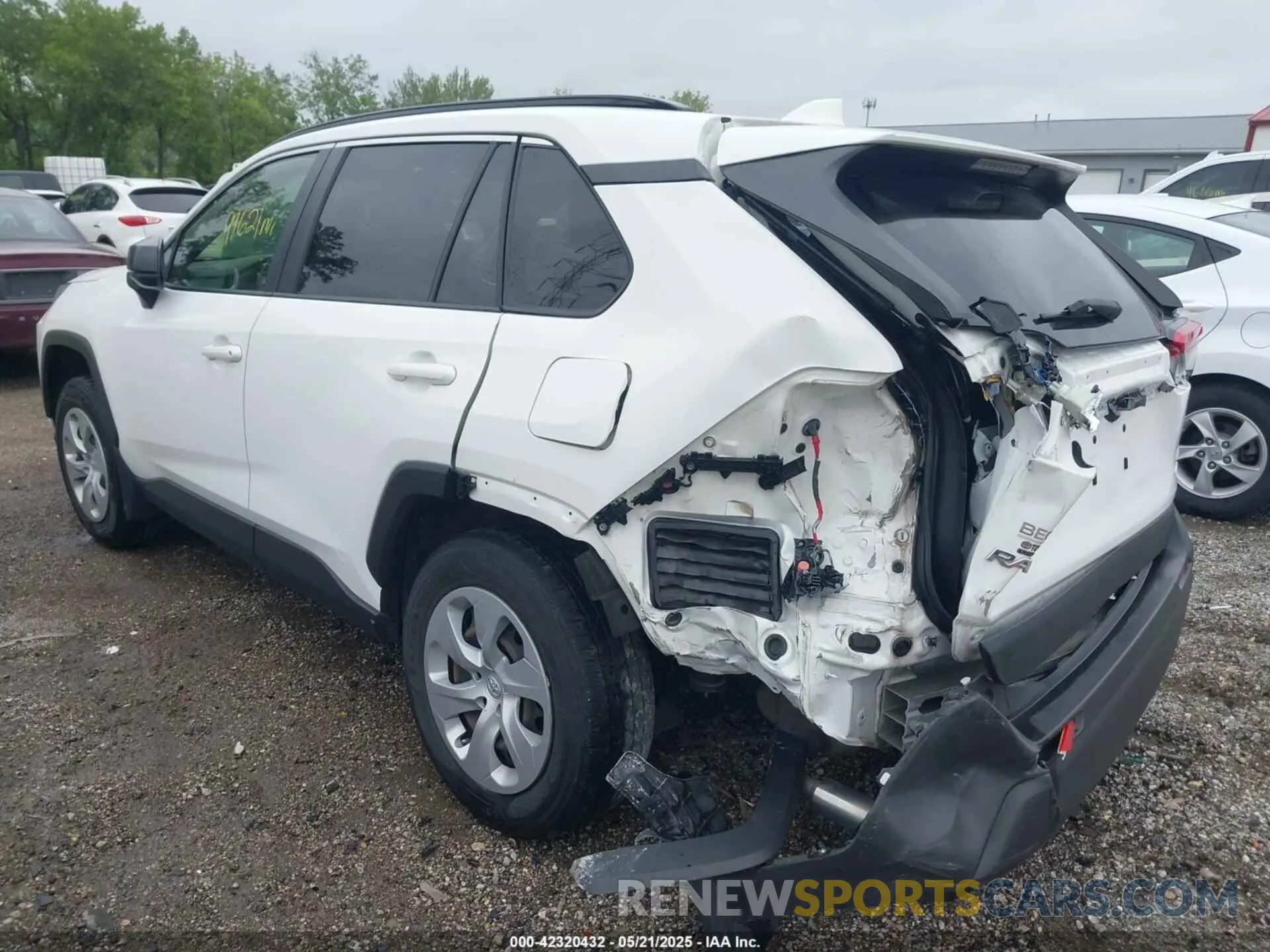 6 fotografías del automóvil dañado JTMF1RFV0KD517535 TOYOTA RAV4 2019