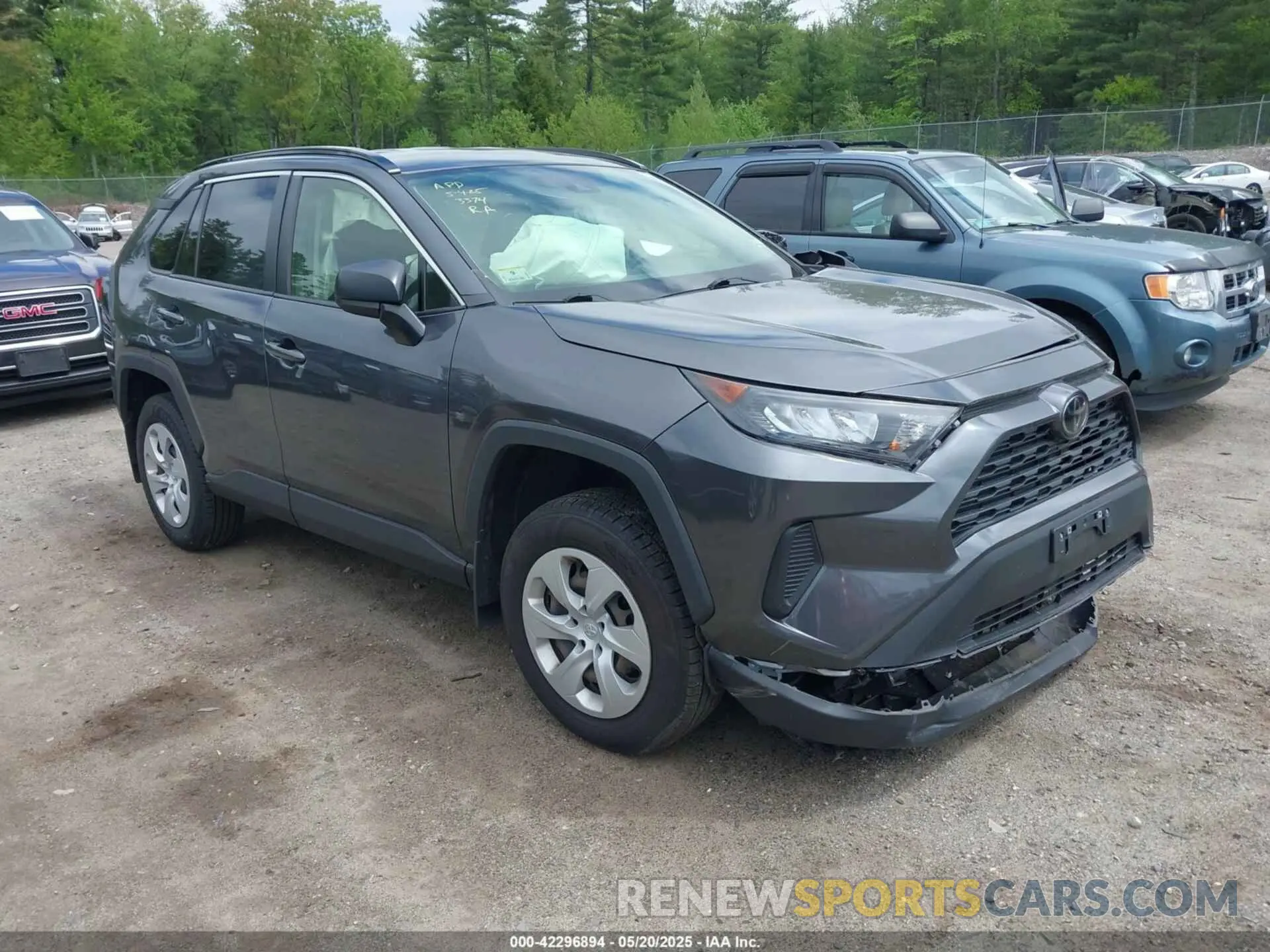 1 fotografías del automóvil dañado JTMF1RFV3KD033374 TOYOTA RAV4 2019