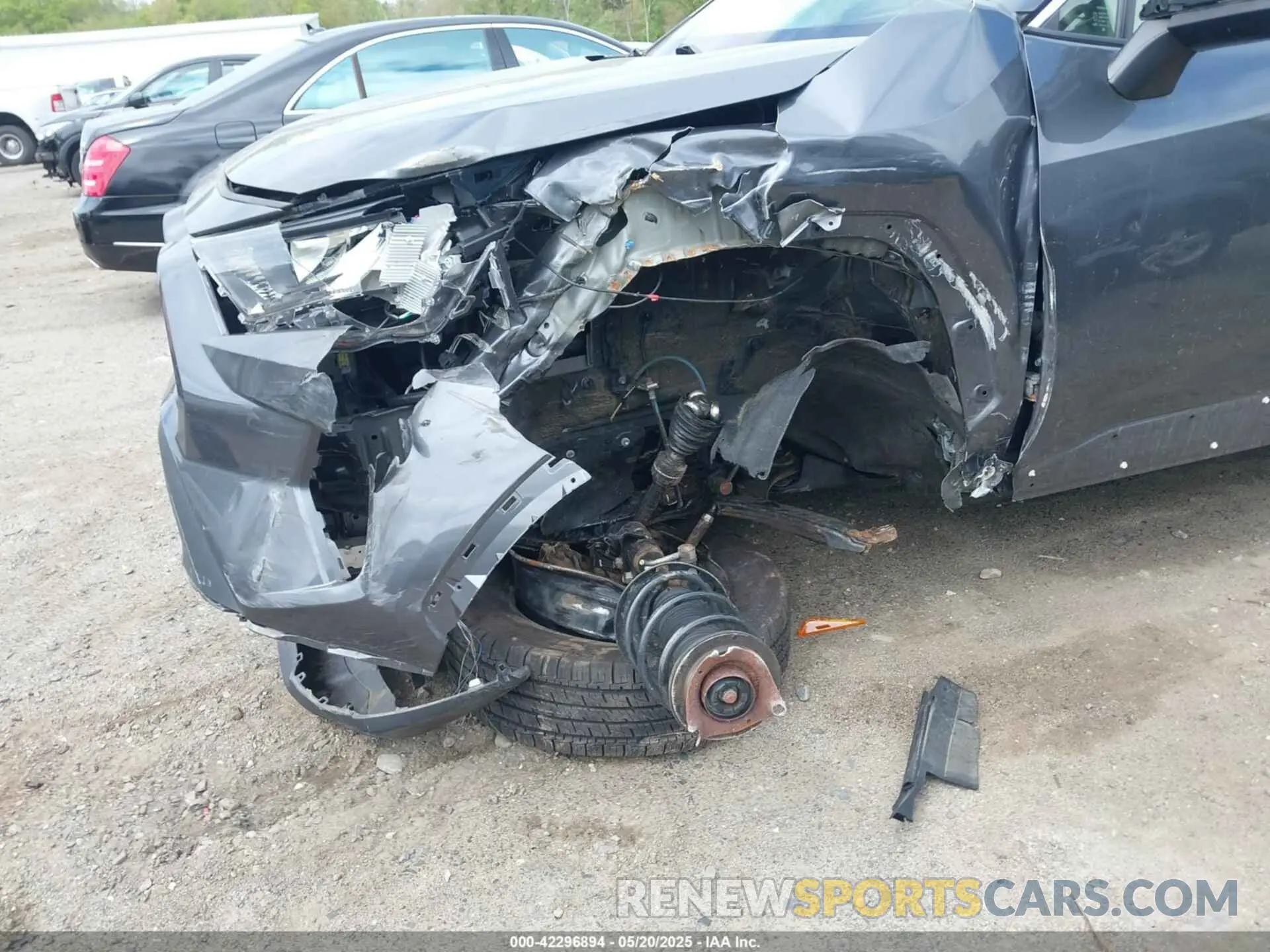 12 fotografías del automóvil dañado JTMF1RFV3KD033374 TOYOTA RAV4 2019