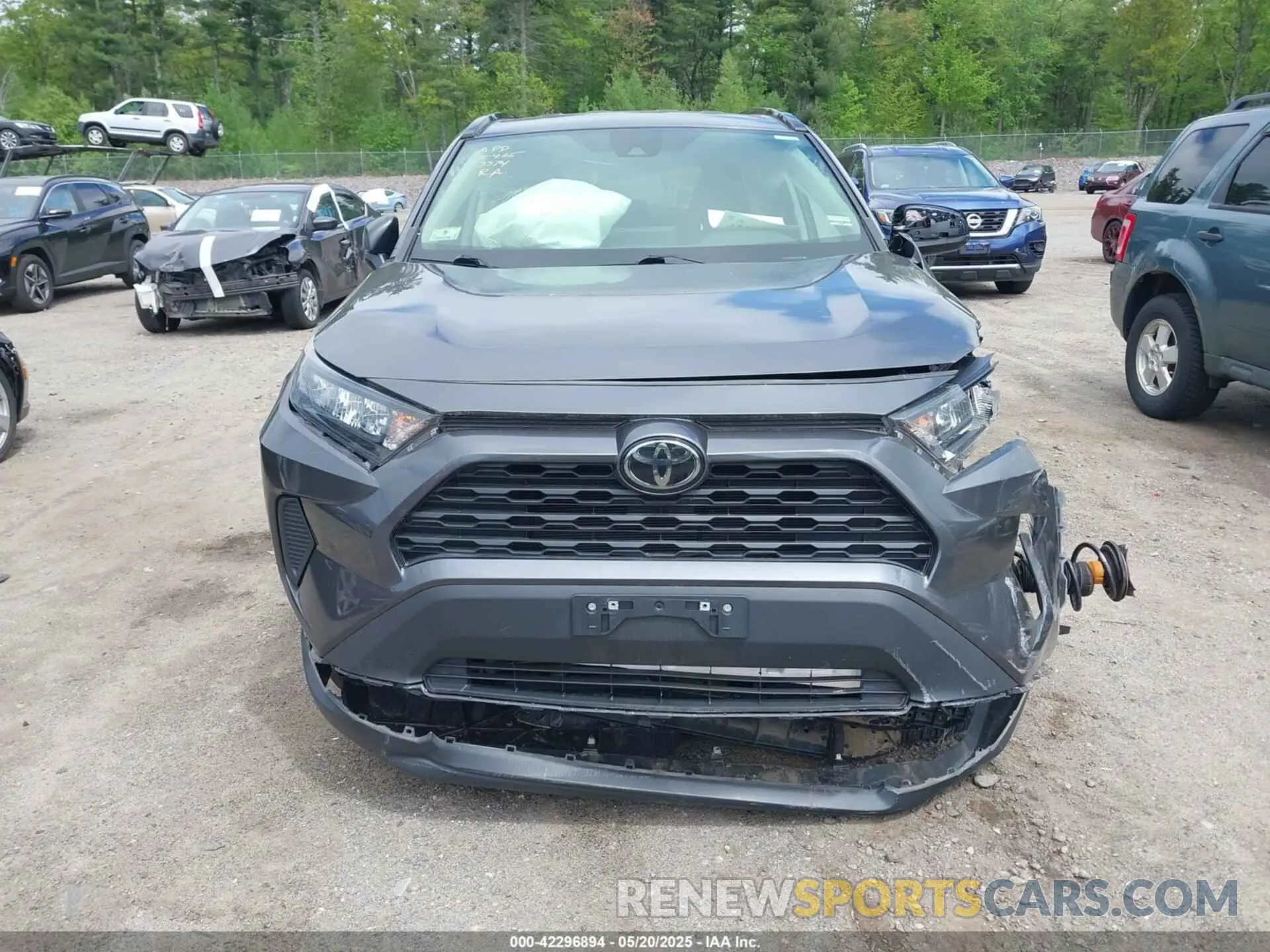 13 fotografías del automóvil dañado JTMF1RFV3KD033374 TOYOTA RAV4 2019
