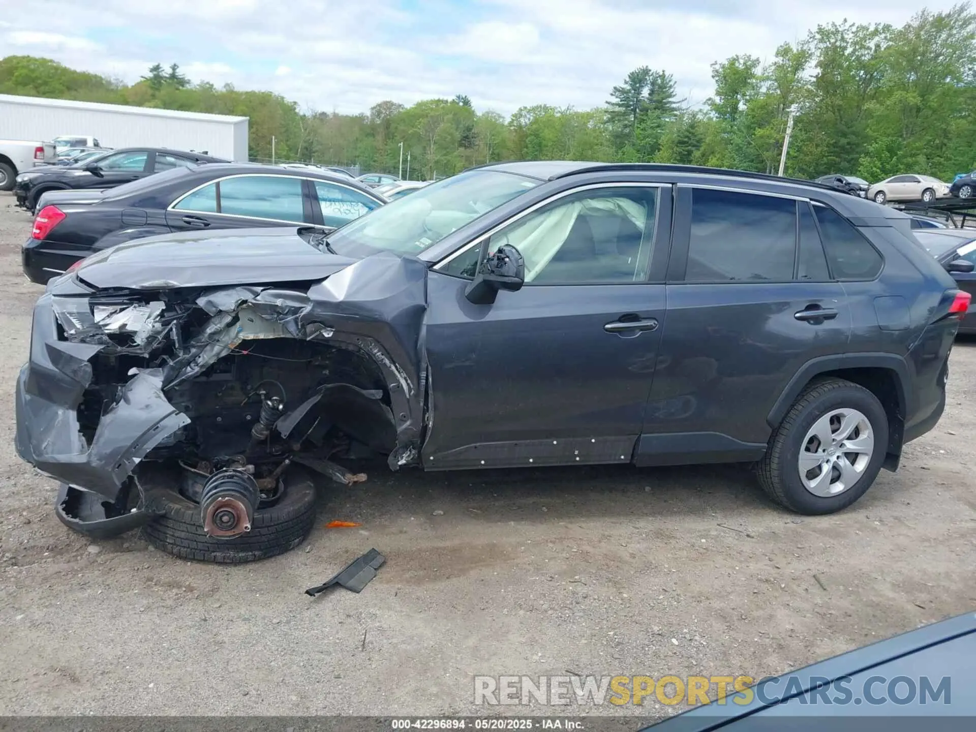 15 fotografías del automóvil dañado JTMF1RFV3KD033374 TOYOTA RAV4 2019