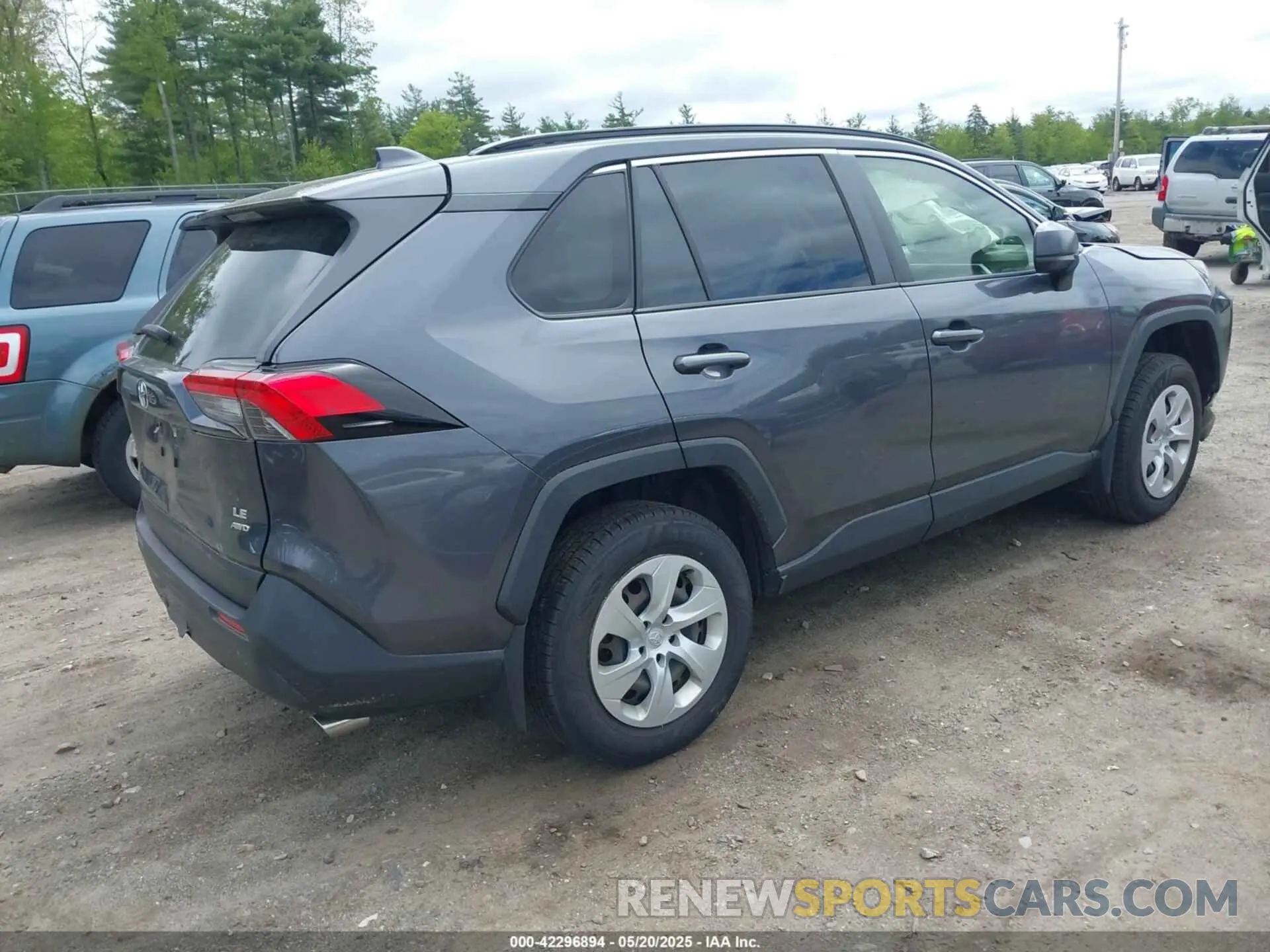 4 fotografías del automóvil dañado JTMF1RFV3KD033374 TOYOTA RAV4 2019