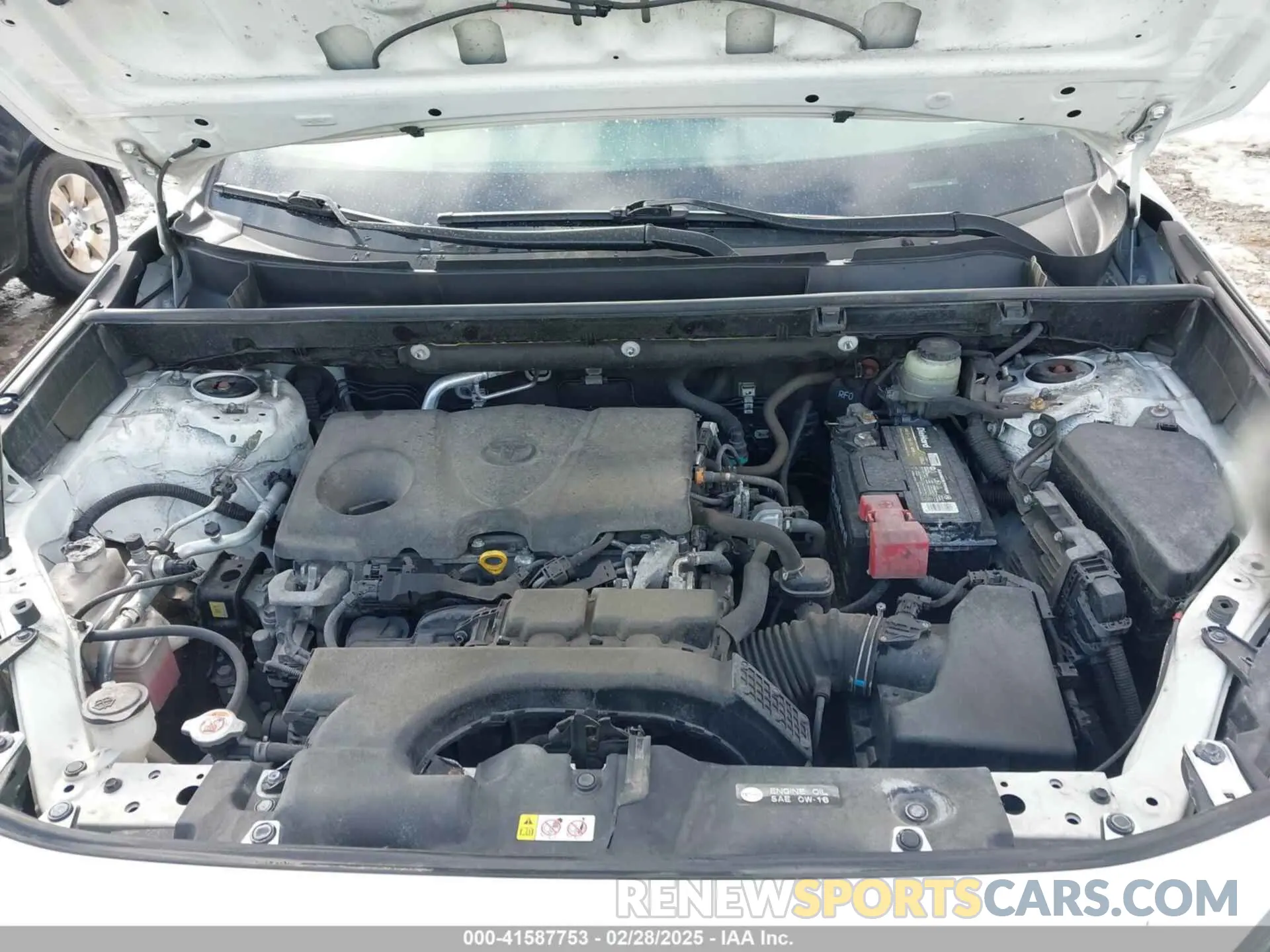 10 fotografías del automóvil dañado JTMF1RFV3KD035917 TOYOTA RAV4 2019