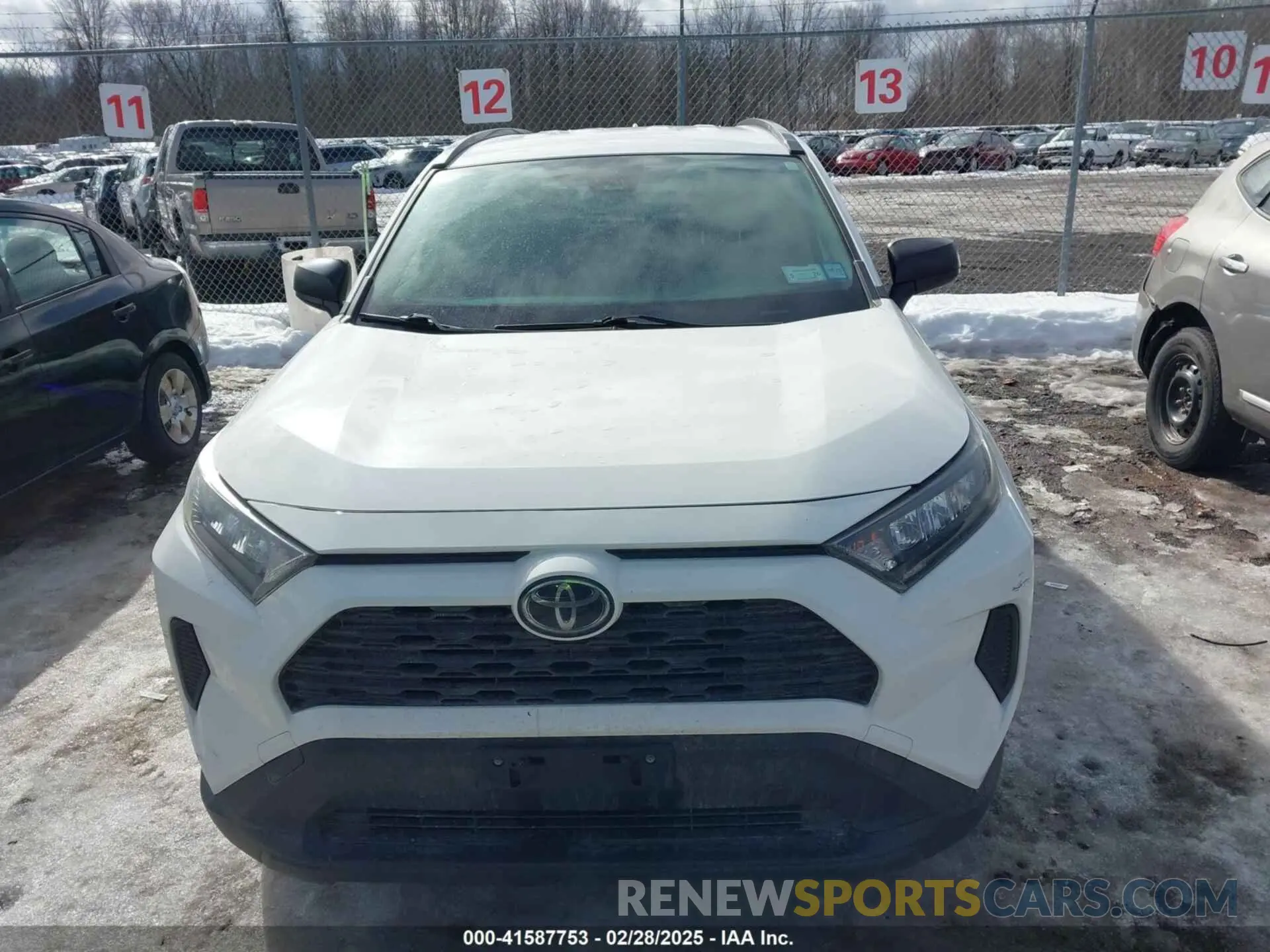 13 fotografías del automóvil dañado JTMF1RFV3KD035917 TOYOTA RAV4 2019