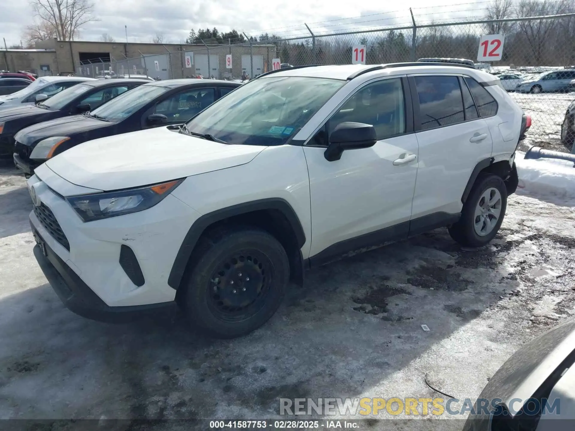 2 fotografías del automóvil dañado JTMF1RFV3KD035917 TOYOTA RAV4 2019
