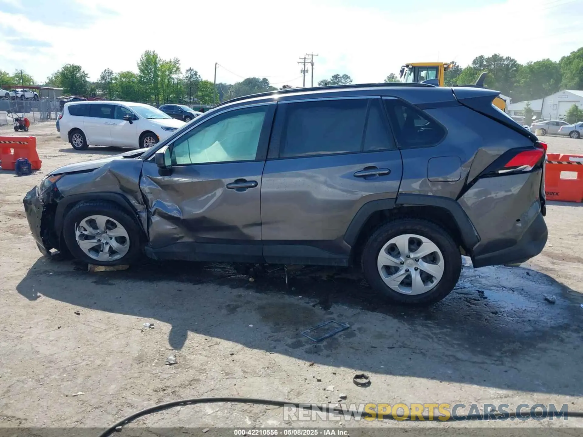 14 fotografías del automóvil dañado JTMF1RFV3KJ002983 TOYOTA RAV4 2019