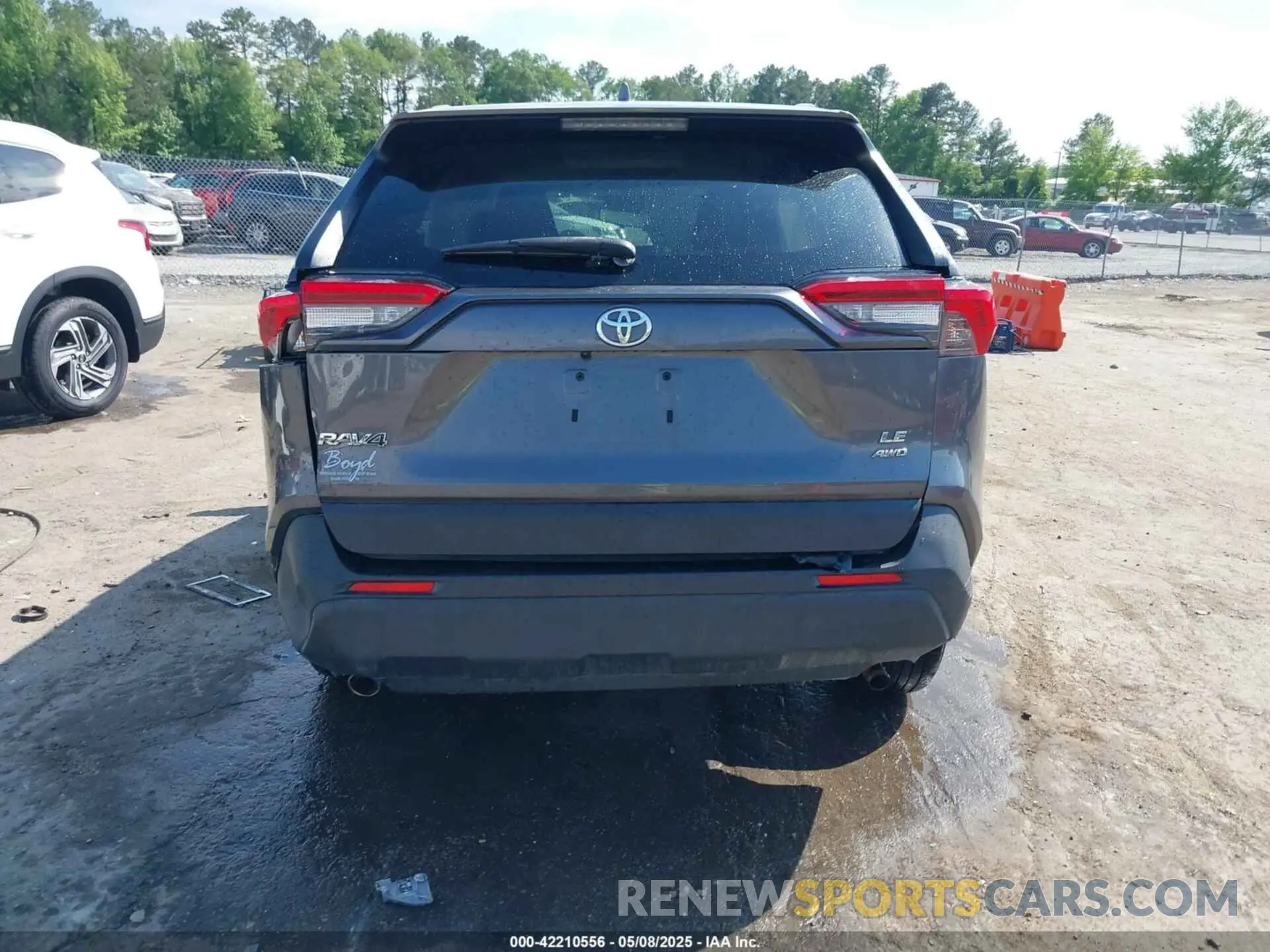 16 fotografías del automóvil dañado JTMF1RFV3KJ002983 TOYOTA RAV4 2019