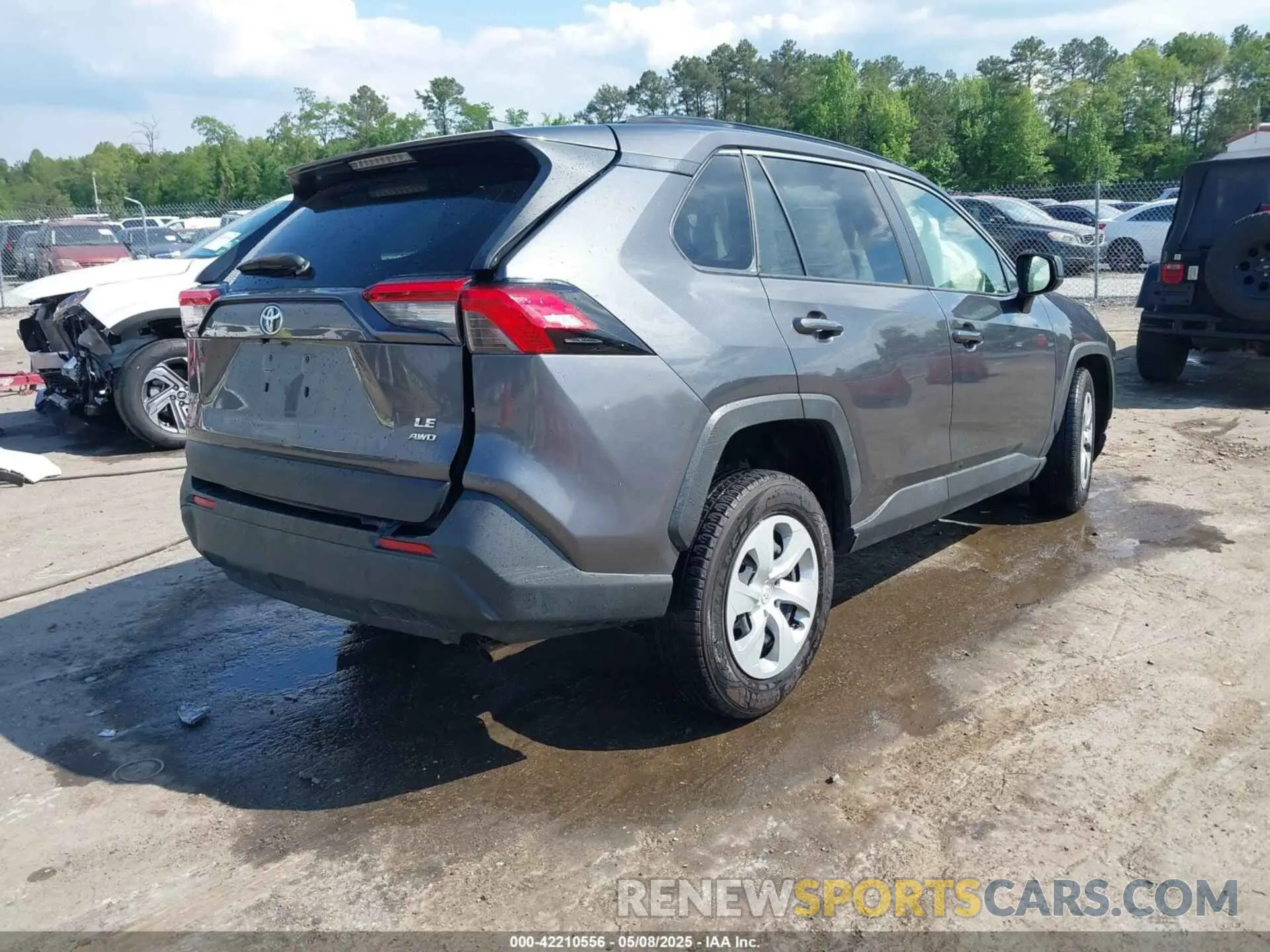 4 fotografías del automóvil dañado JTMF1RFV3KJ002983 TOYOTA RAV4 2019