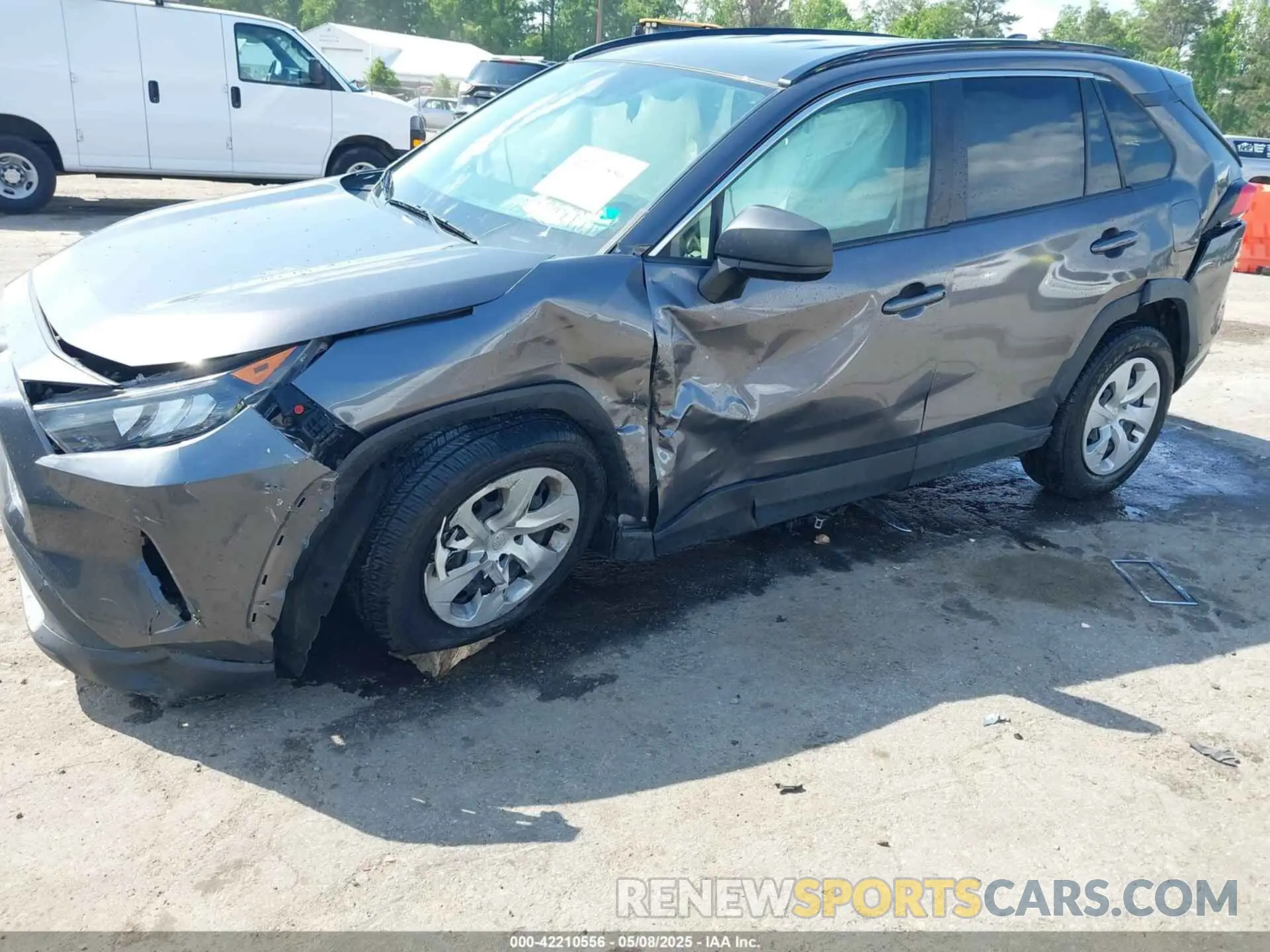 6 fotografías del automóvil dañado JTMF1RFV3KJ002983 TOYOTA RAV4 2019