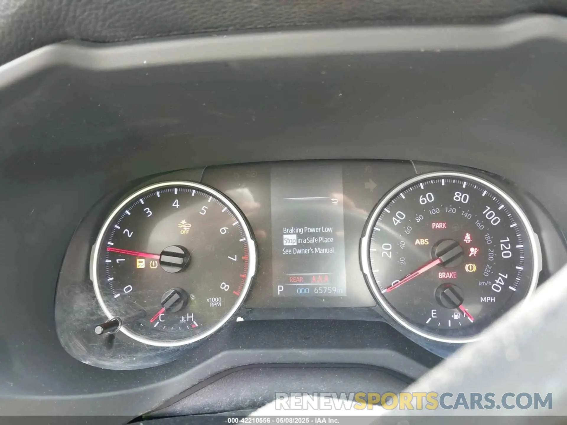 7 fotografías del automóvil dañado JTMF1RFV3KJ002983 TOYOTA RAV4 2019