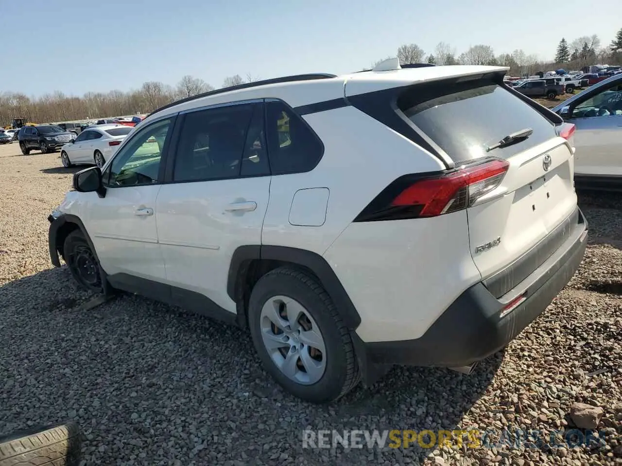 2 fotografías del automóvil dañado JTMF1RFV4KD022710 TOYOTA RAV4 2019