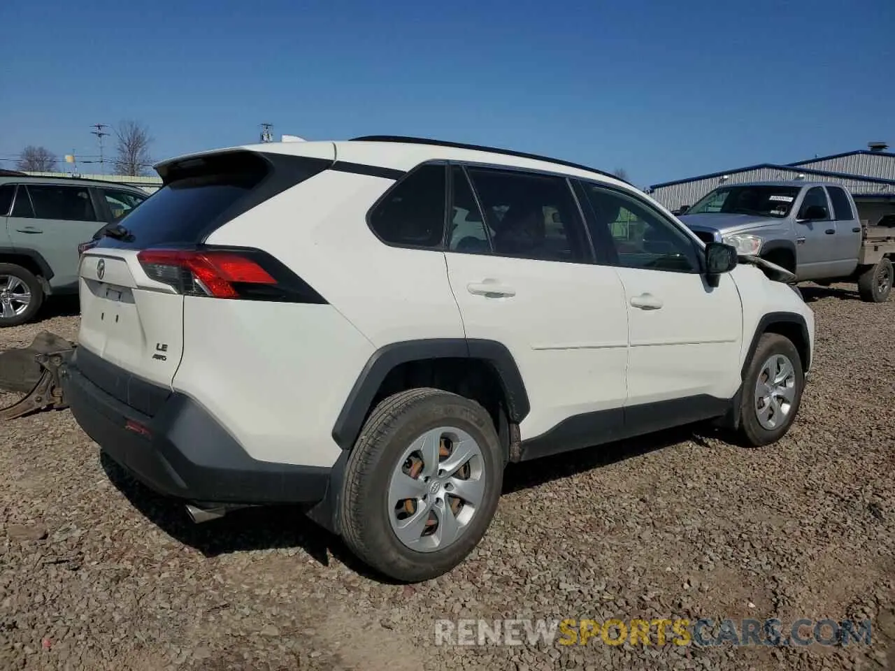 3 fotografías del automóvil dañado JTMF1RFV4KD022710 TOYOTA RAV4 2019