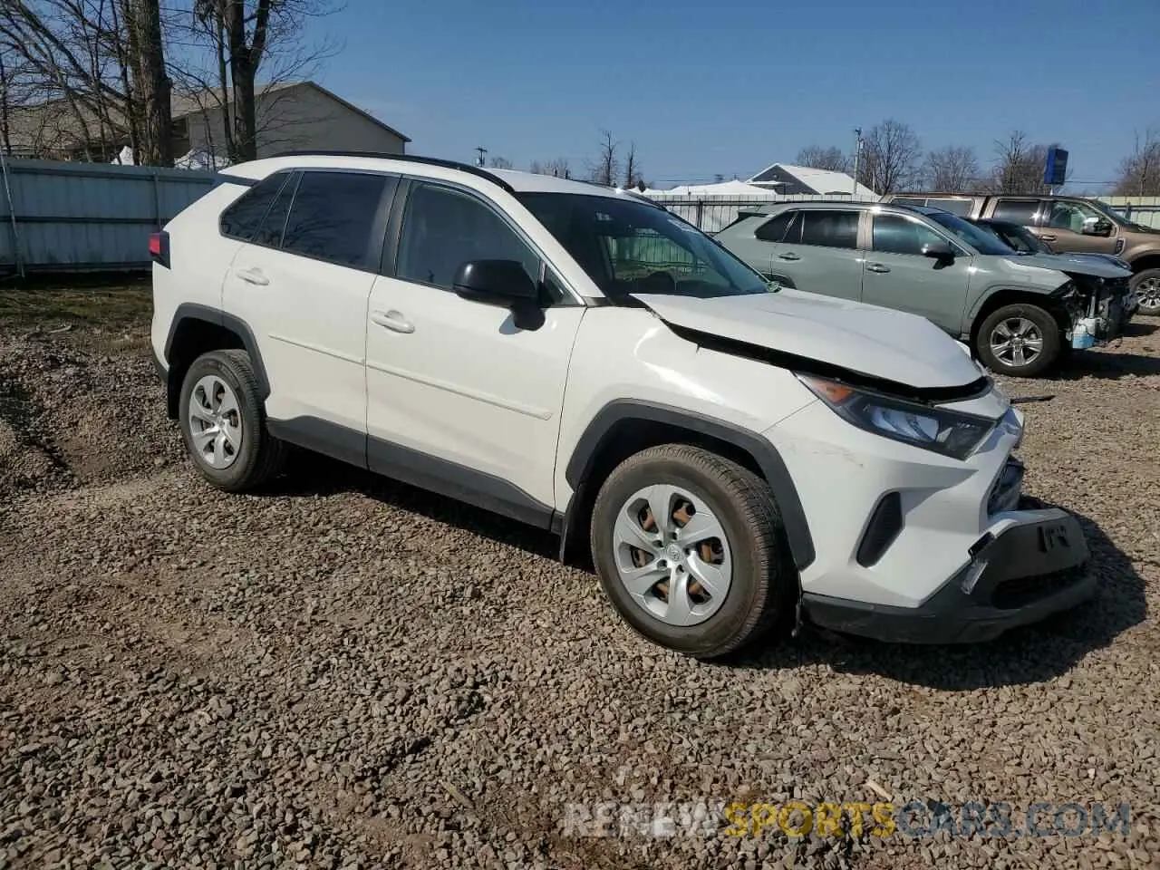 4 fotografías del automóvil dañado JTMF1RFV4KD022710 TOYOTA RAV4 2019