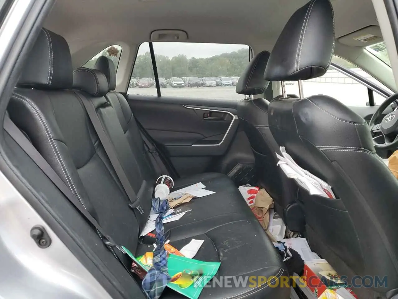 11 fotografías del automóvil dañado JTMF1RFV4KD027177 TOYOTA RAV4 2019