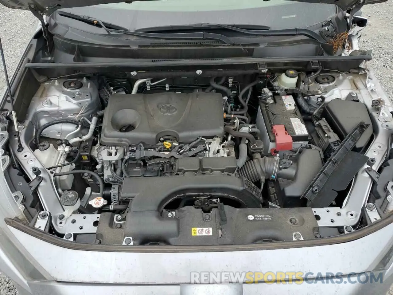 12 fotografías del automóvil dañado JTMF1RFV4KD027177 TOYOTA RAV4 2019