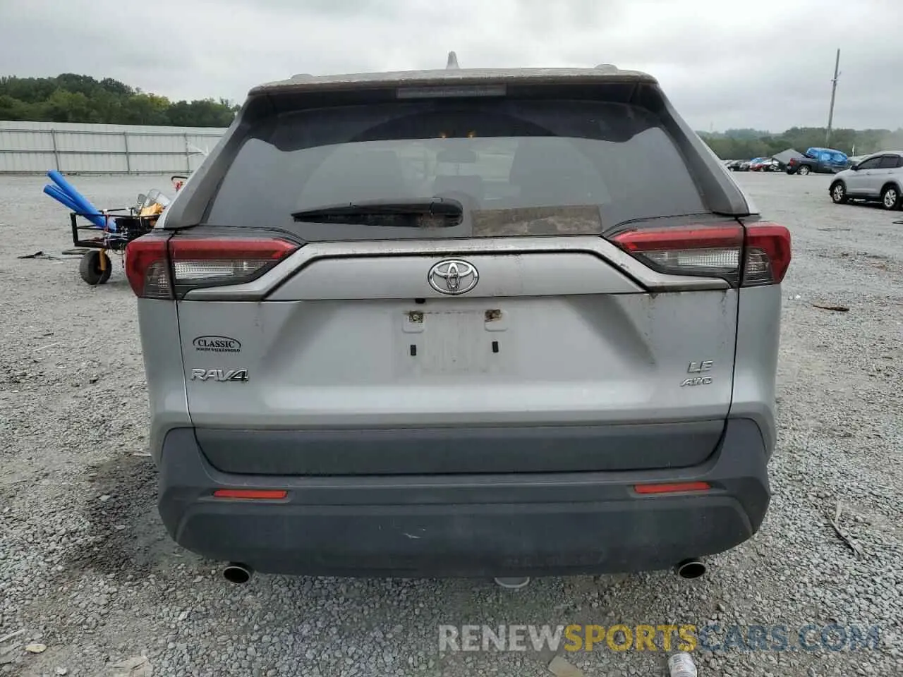 6 fotografías del automóvil dañado JTMF1RFV4KD027177 TOYOTA RAV4 2019