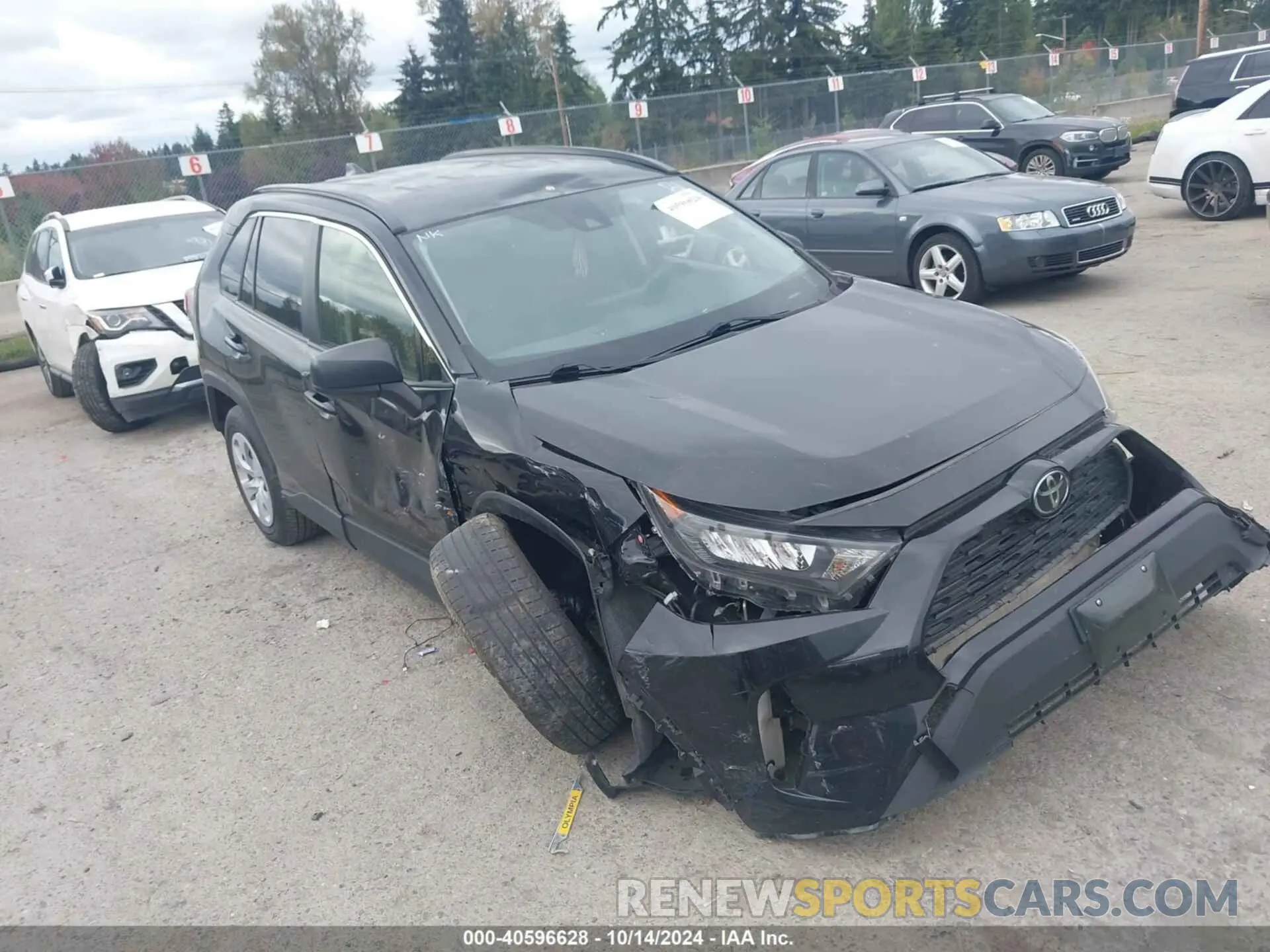 1 fotografías del automóvil dañado JTMF1RFV4KD030550 TOYOTA RAV4 2019