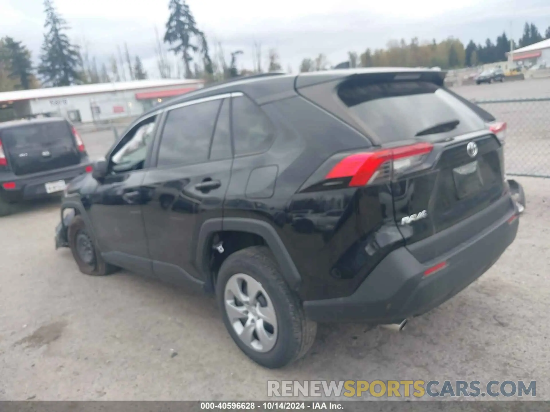 3 fotografías del automóvil dañado JTMF1RFV4KD030550 TOYOTA RAV4 2019