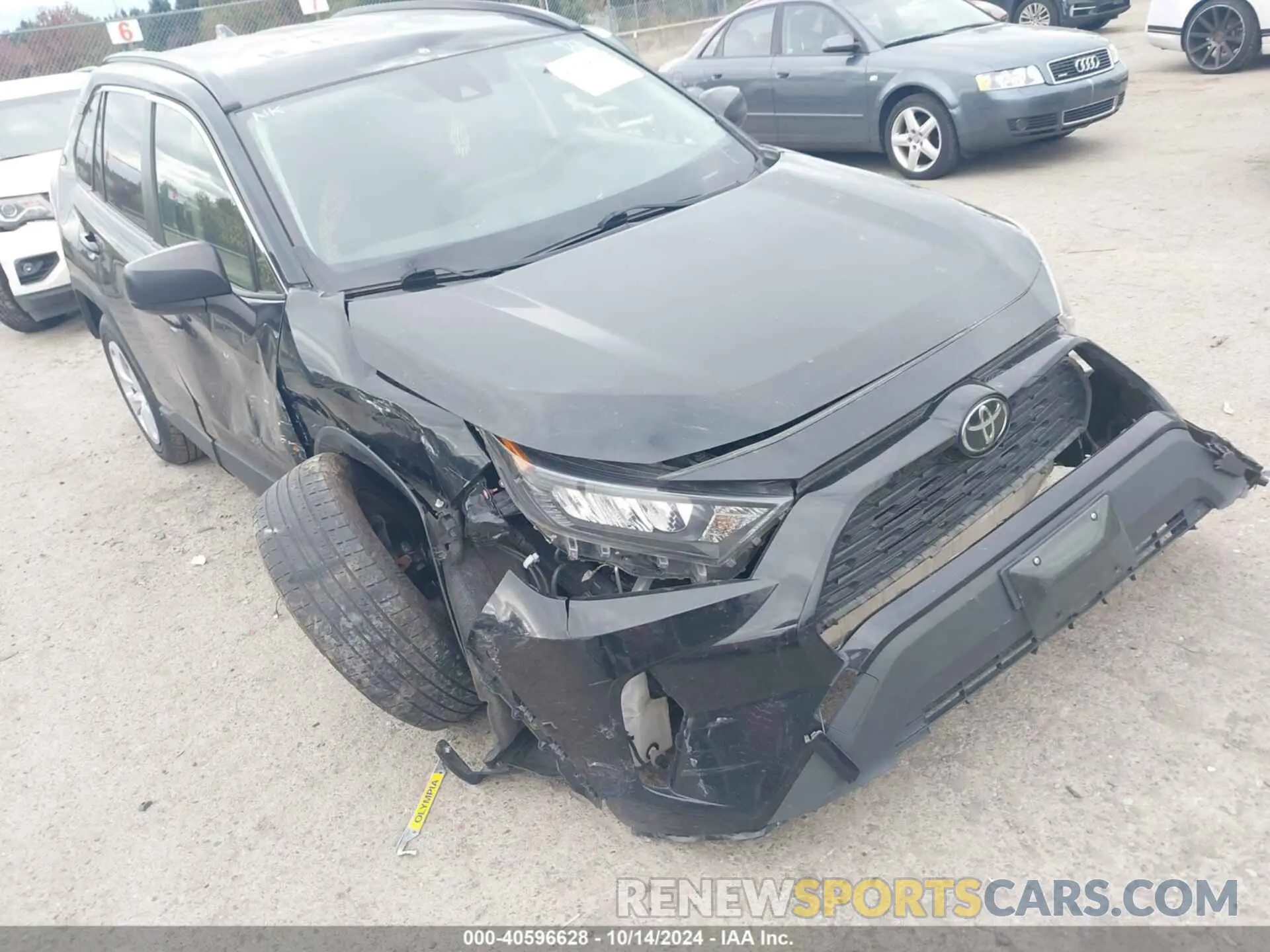6 fotografías del automóvil dañado JTMF1RFV4KD030550 TOYOTA RAV4 2019