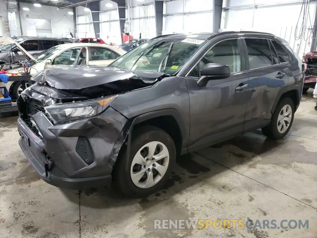 1 fotografías del automóvil dañado JTMF1RFV4KJ003270 TOYOTA RAV4 2019