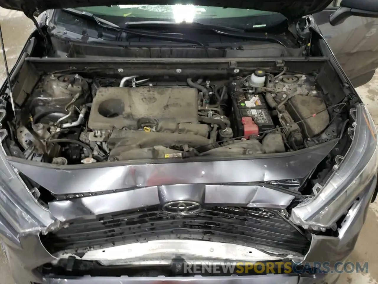 11 fotografías del automóvil dañado JTMF1RFV4KJ003270 TOYOTA RAV4 2019