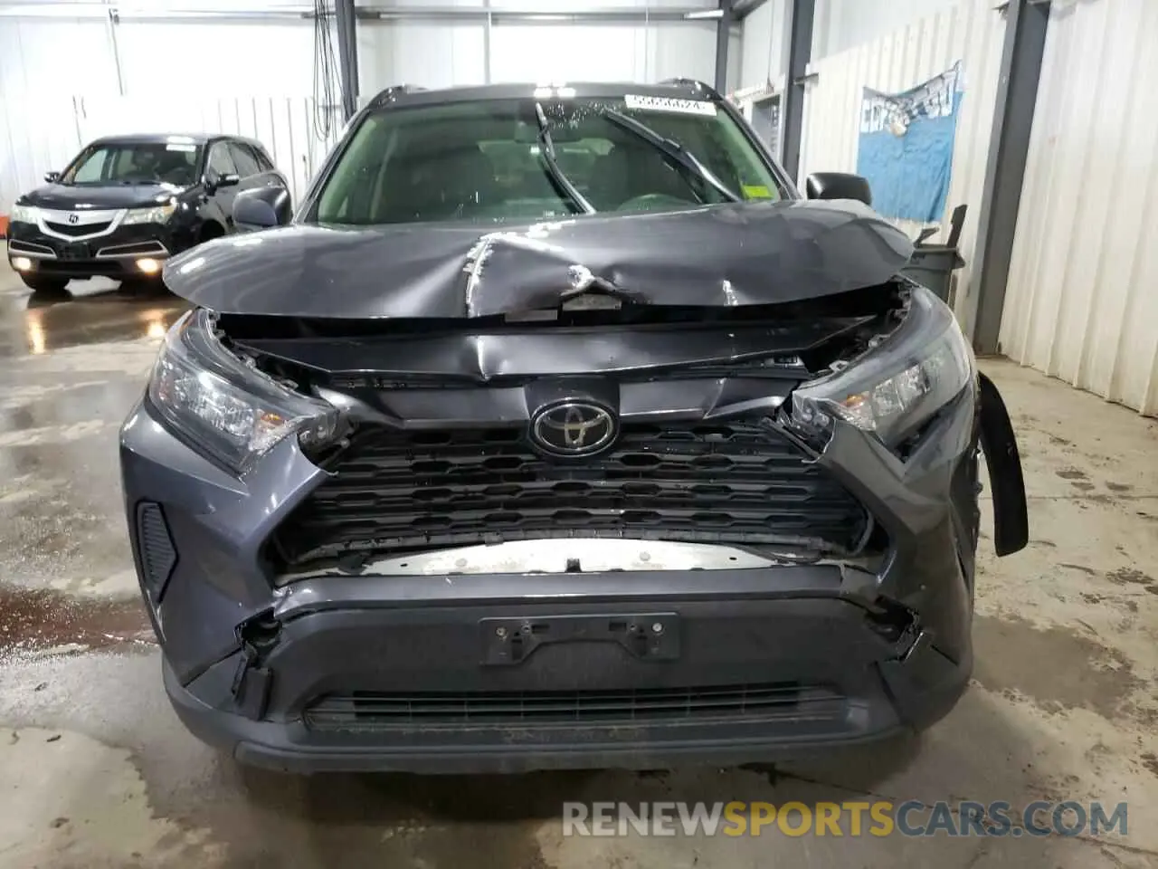 5 fotografías del automóvil dañado JTMF1RFV4KJ003270 TOYOTA RAV4 2019