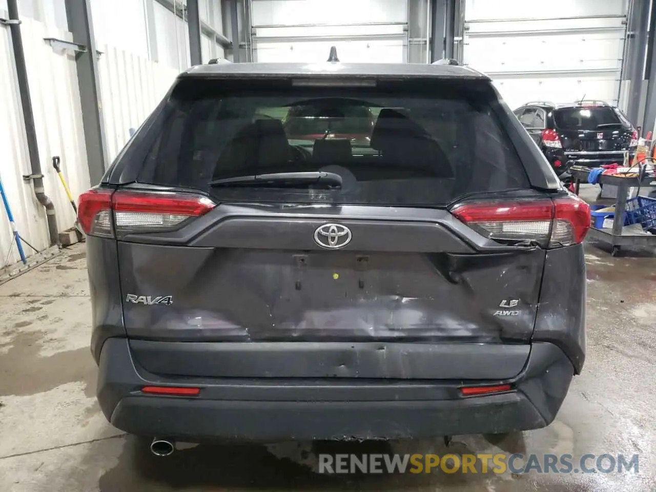 6 fotografías del automóvil dañado JTMF1RFV4KJ003270 TOYOTA RAV4 2019