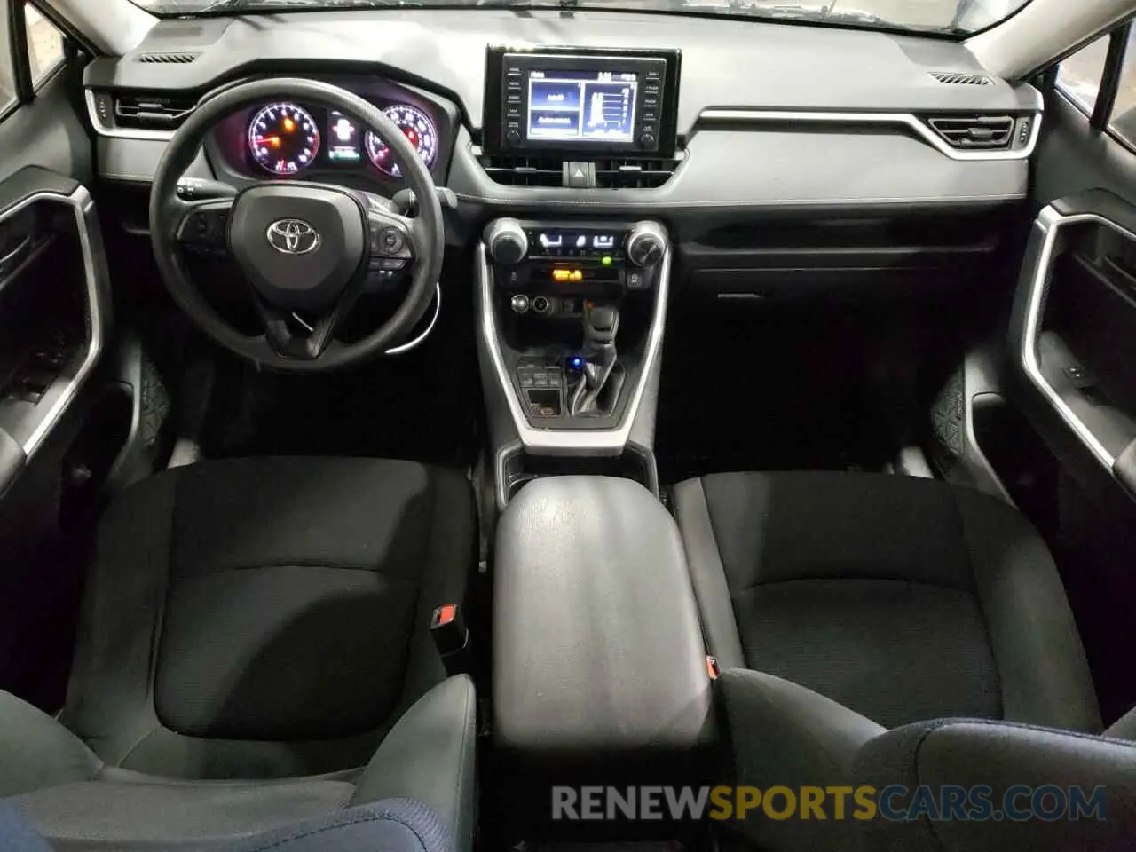 8 fotografías del automóvil dañado JTMF1RFV4KJ003270 TOYOTA RAV4 2019