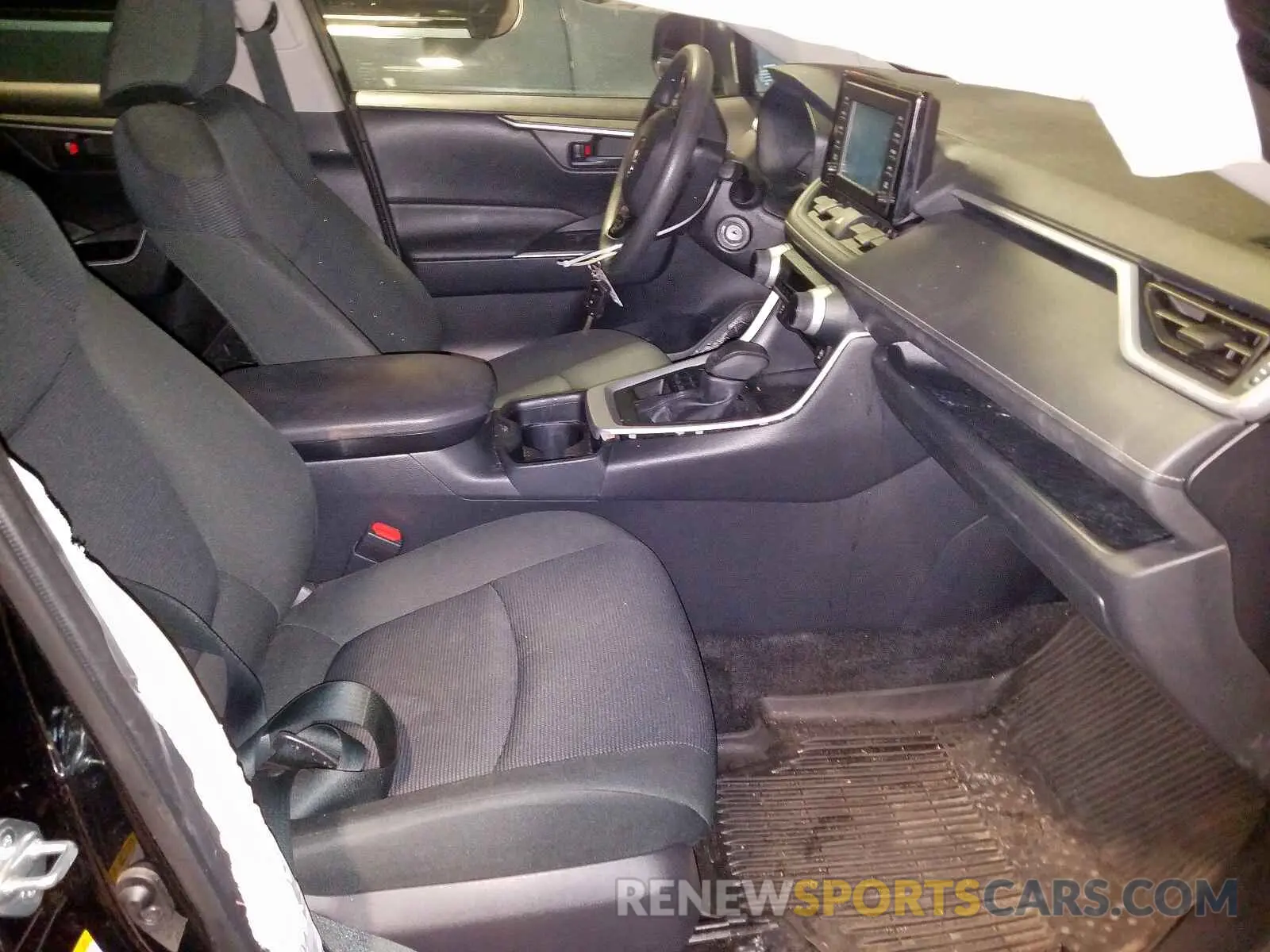 5 fotografías del automóvil dañado JTMF1RFV5KD503288 TOYOTA RAV4 2019