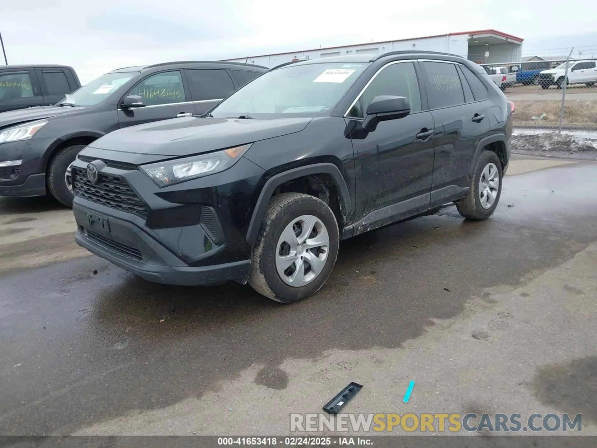 2 fotografías del automóvil dañado JTMF1RFV5KJ011541 TOYOTA RAV4 2019