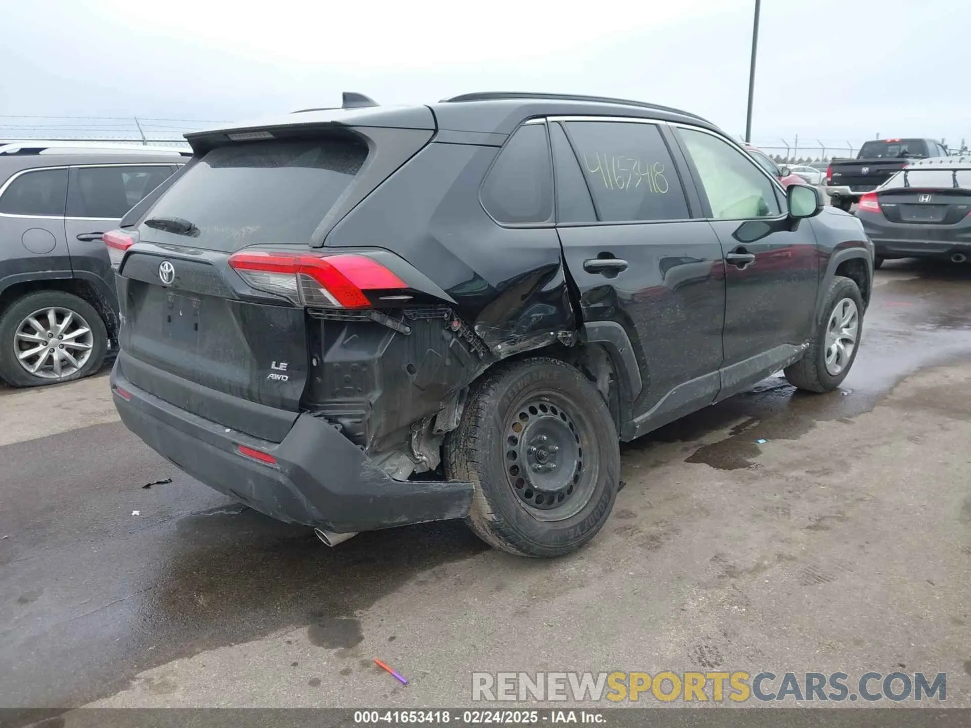 4 fotografías del automóvil dañado JTMF1RFV5KJ011541 TOYOTA RAV4 2019