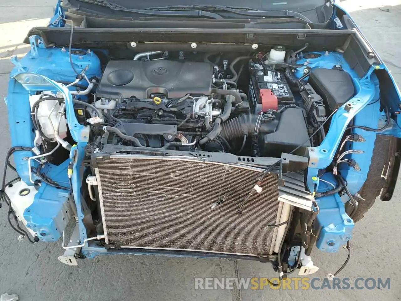 12 fotografías del automóvil dañado JTMF1RFV6KD004645 TOYOTA RAV4 2019
