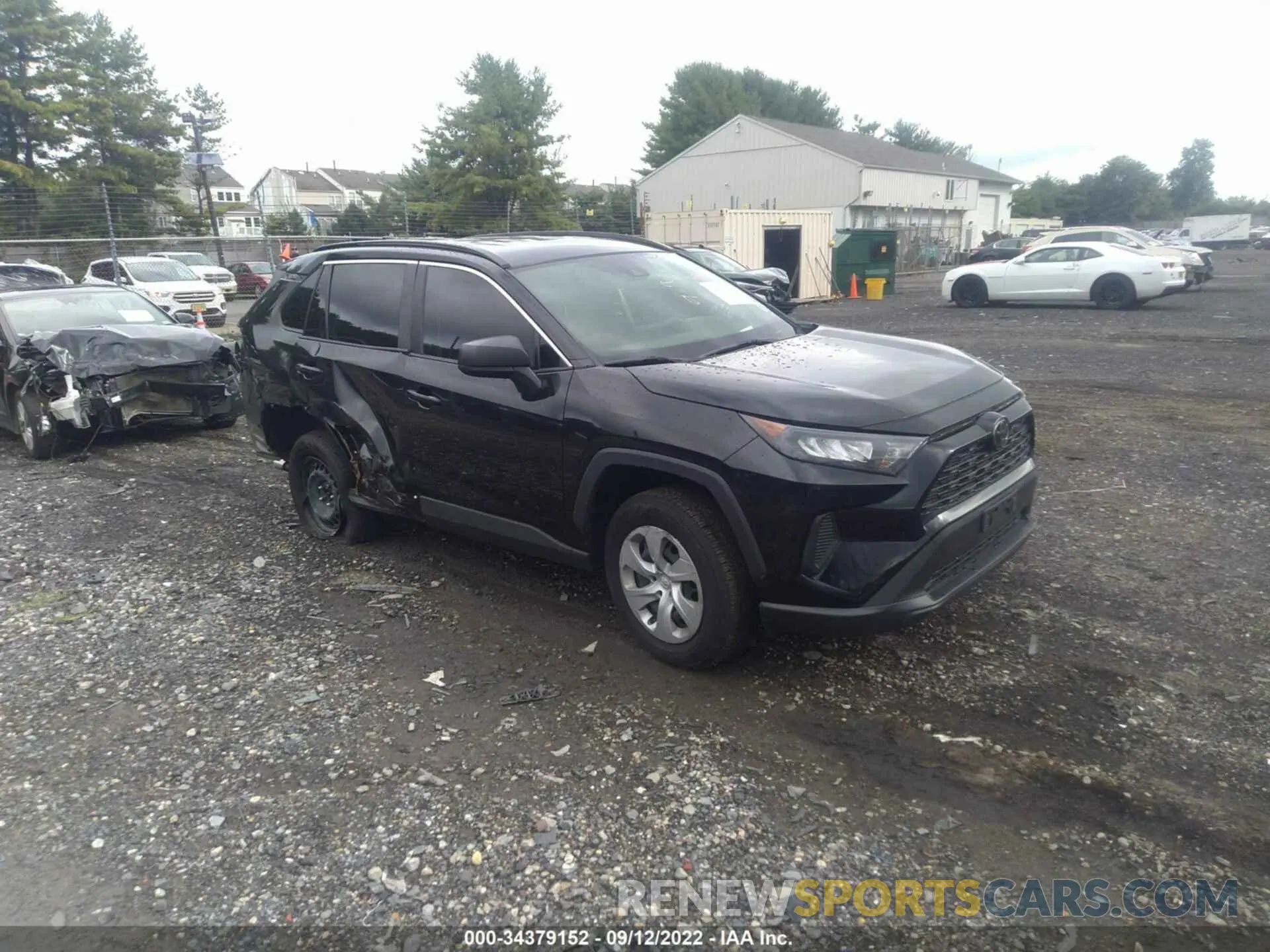 1 fotografías del automóvil dañado JTMF1RFV6KD008212 TOYOTA RAV4 2019
