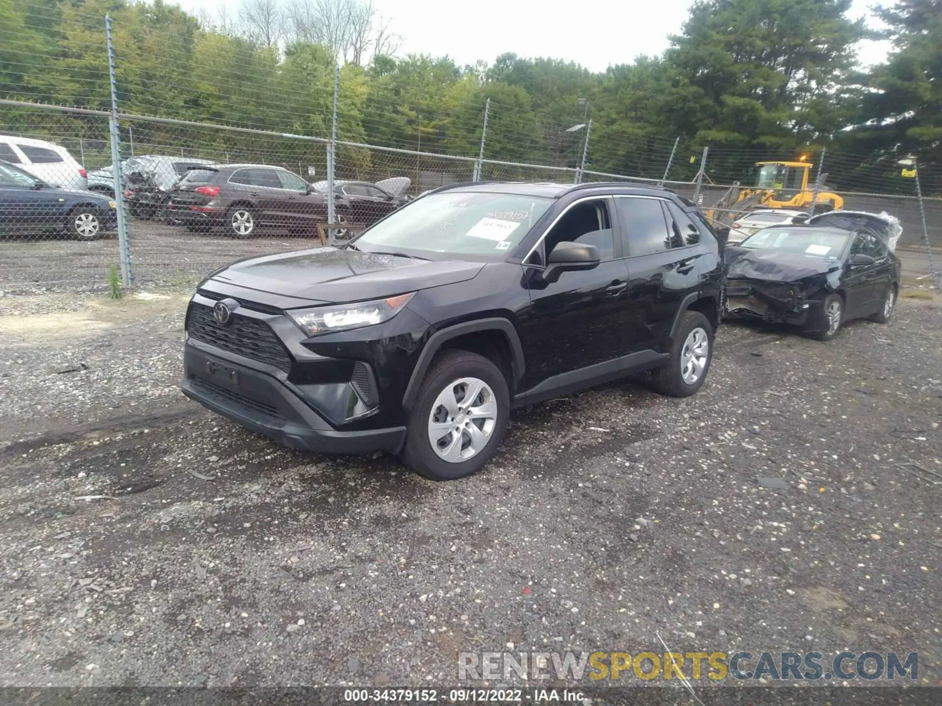 2 fotografías del automóvil dañado JTMF1RFV6KD008212 TOYOTA RAV4 2019