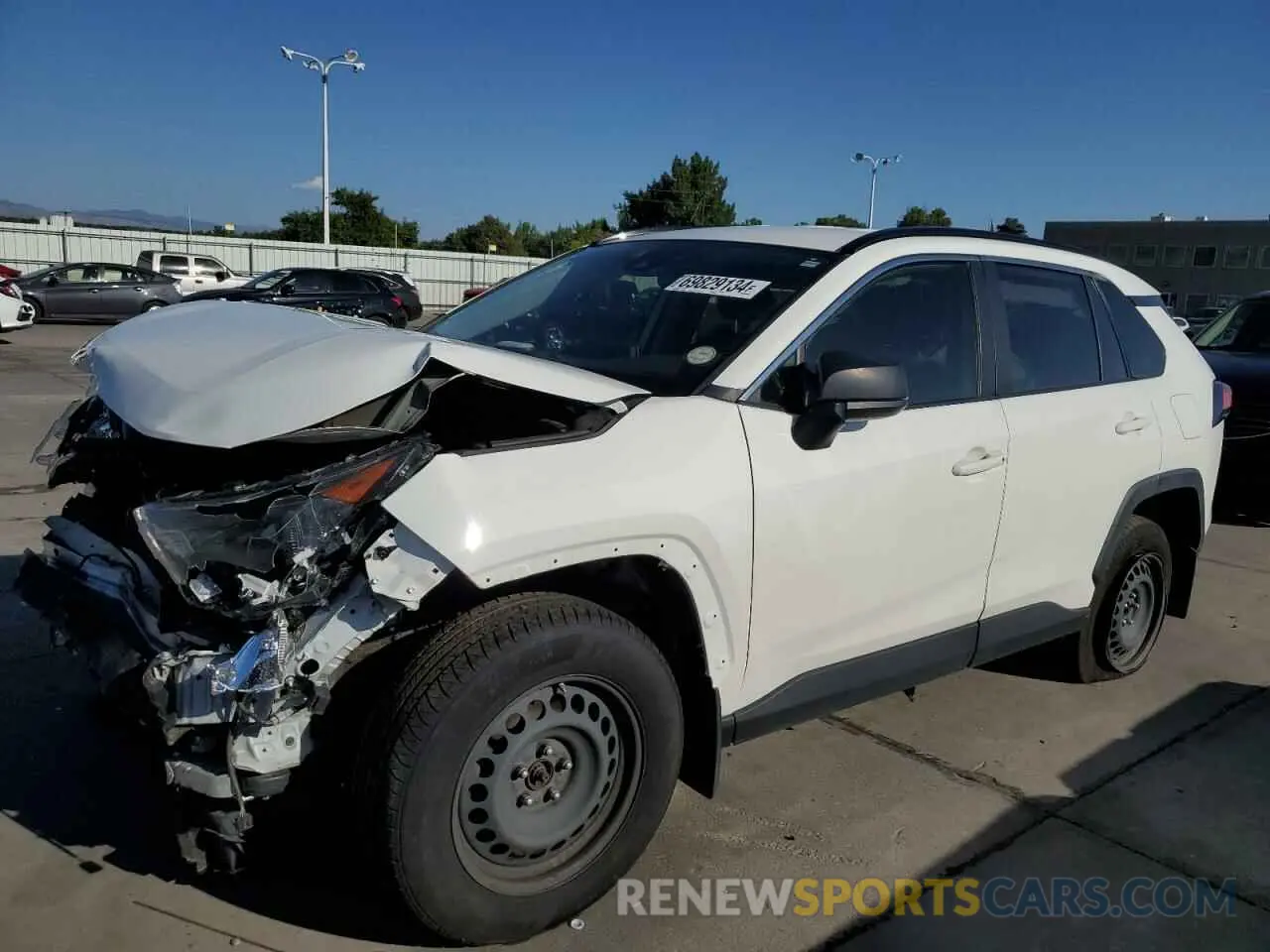 1 fotografías del automóvil dañado JTMF1RFV6KD013412 TOYOTA RAV4 2019
