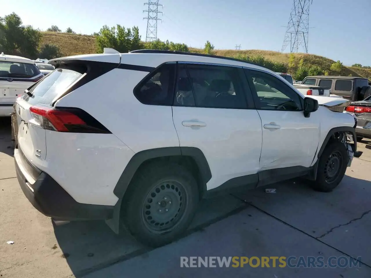 3 fotografías del automóvil dañado JTMF1RFV6KD013412 TOYOTA RAV4 2019
