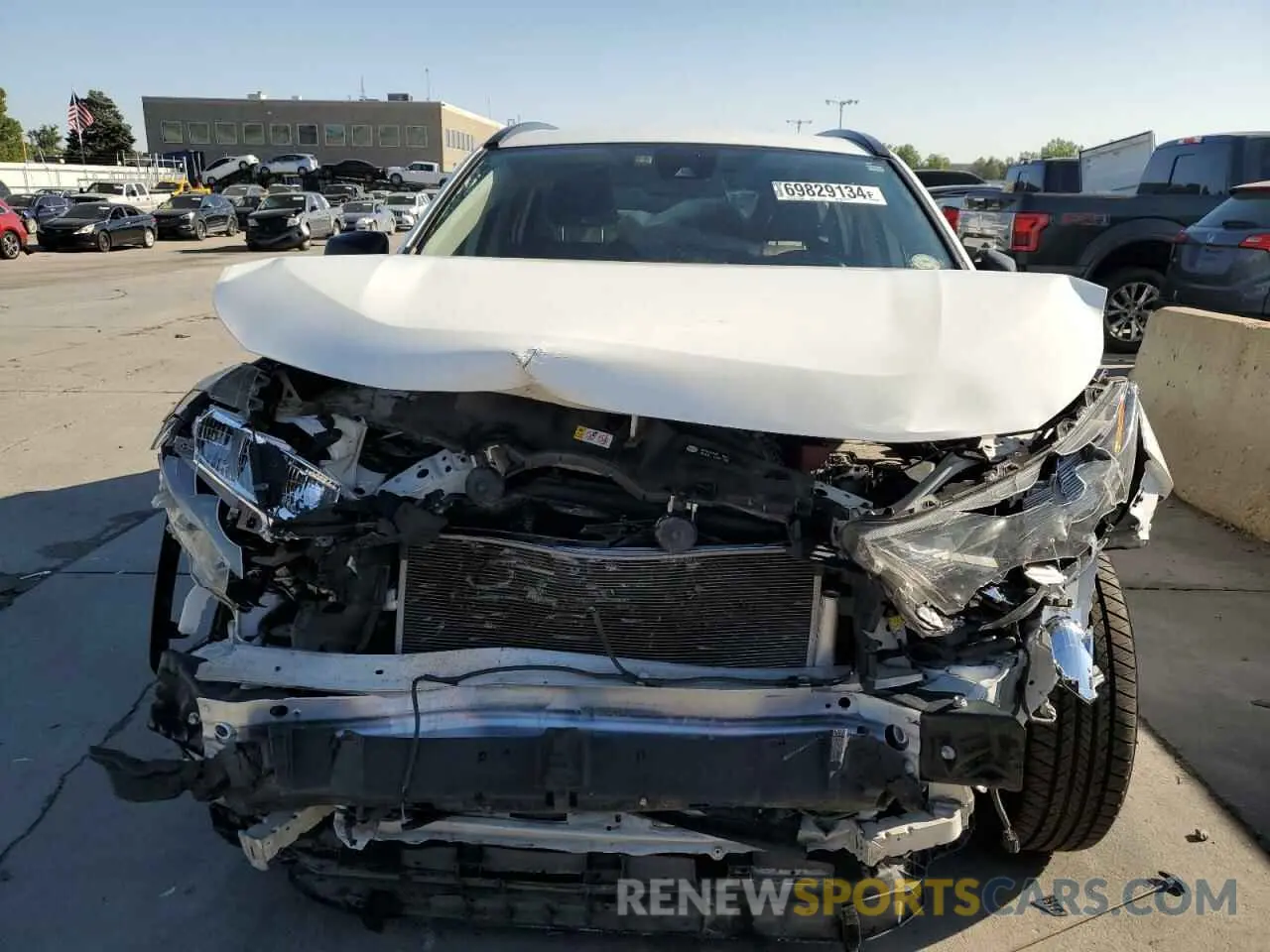 5 fotografías del automóvil dañado JTMF1RFV6KD013412 TOYOTA RAV4 2019
