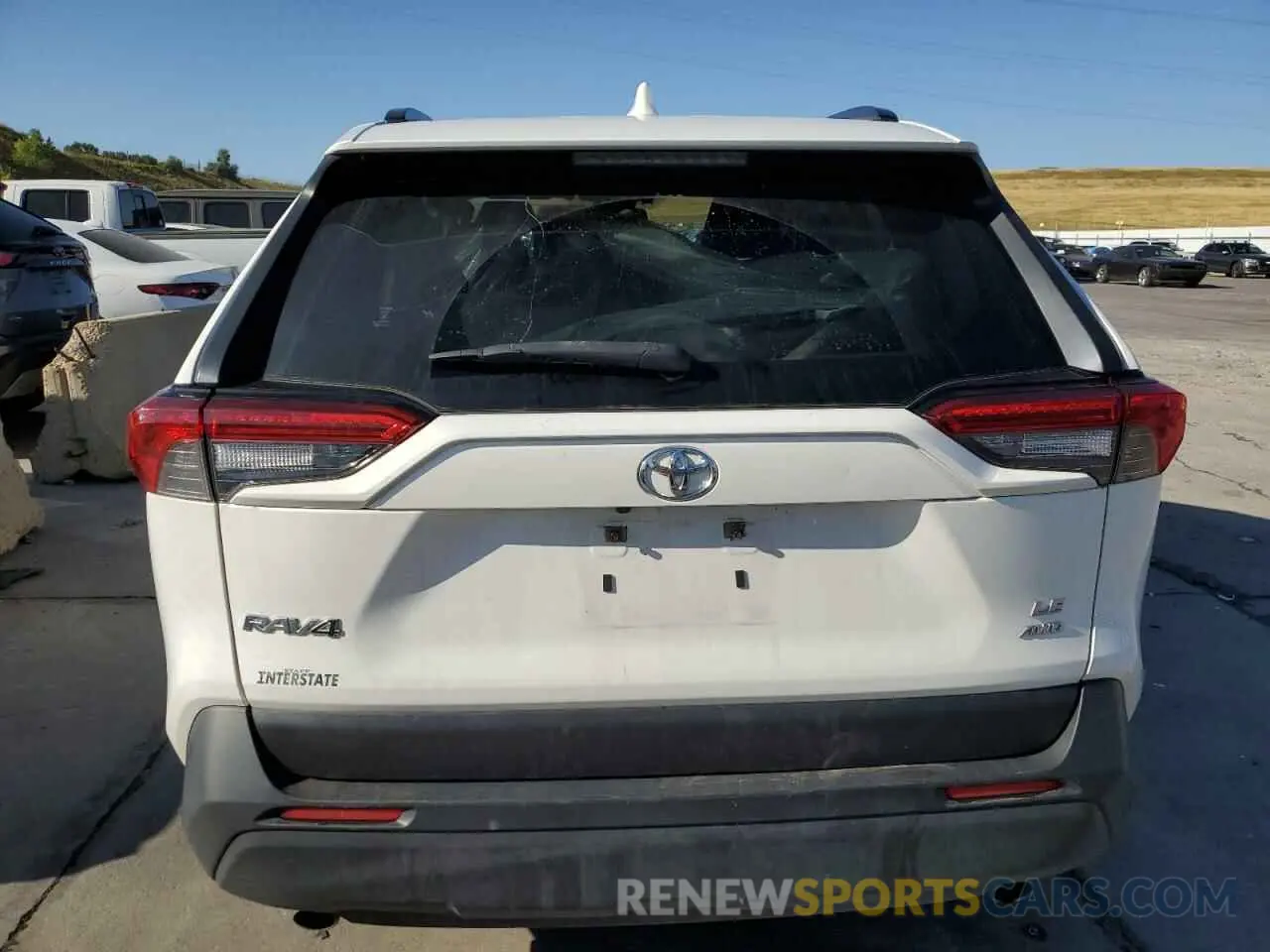 6 fotografías del automóvil dañado JTMF1RFV6KD013412 TOYOTA RAV4 2019