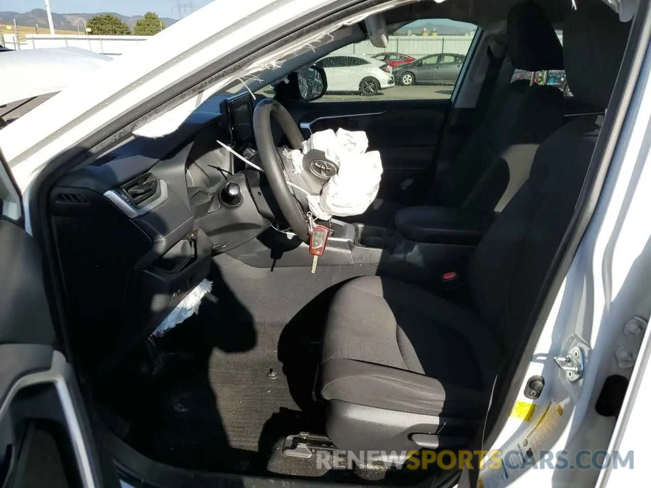 7 fotografías del automóvil dañado JTMF1RFV6KD013412 TOYOTA RAV4 2019