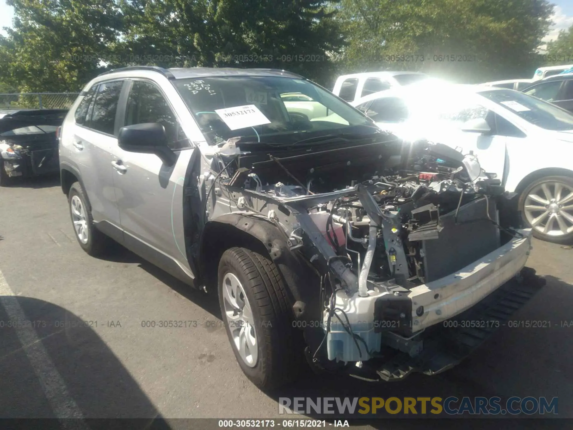 1 fotografías del automóvil dañado JTMF1RFV6KD500531 TOYOTA RAV4 2019