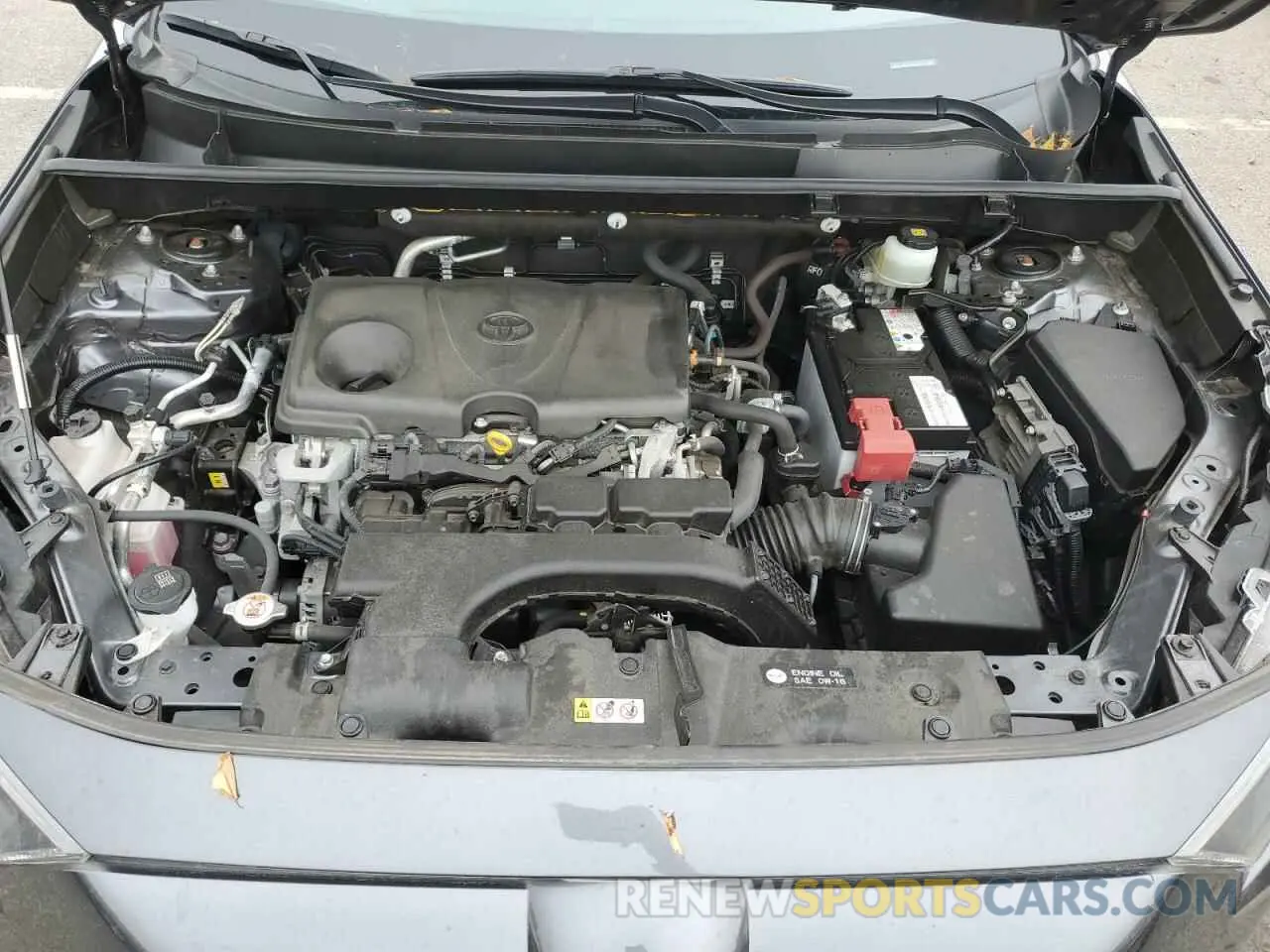 12 fotografías del automóvil dañado JTMF1RFV7KD045415 TOYOTA RAV4 2019